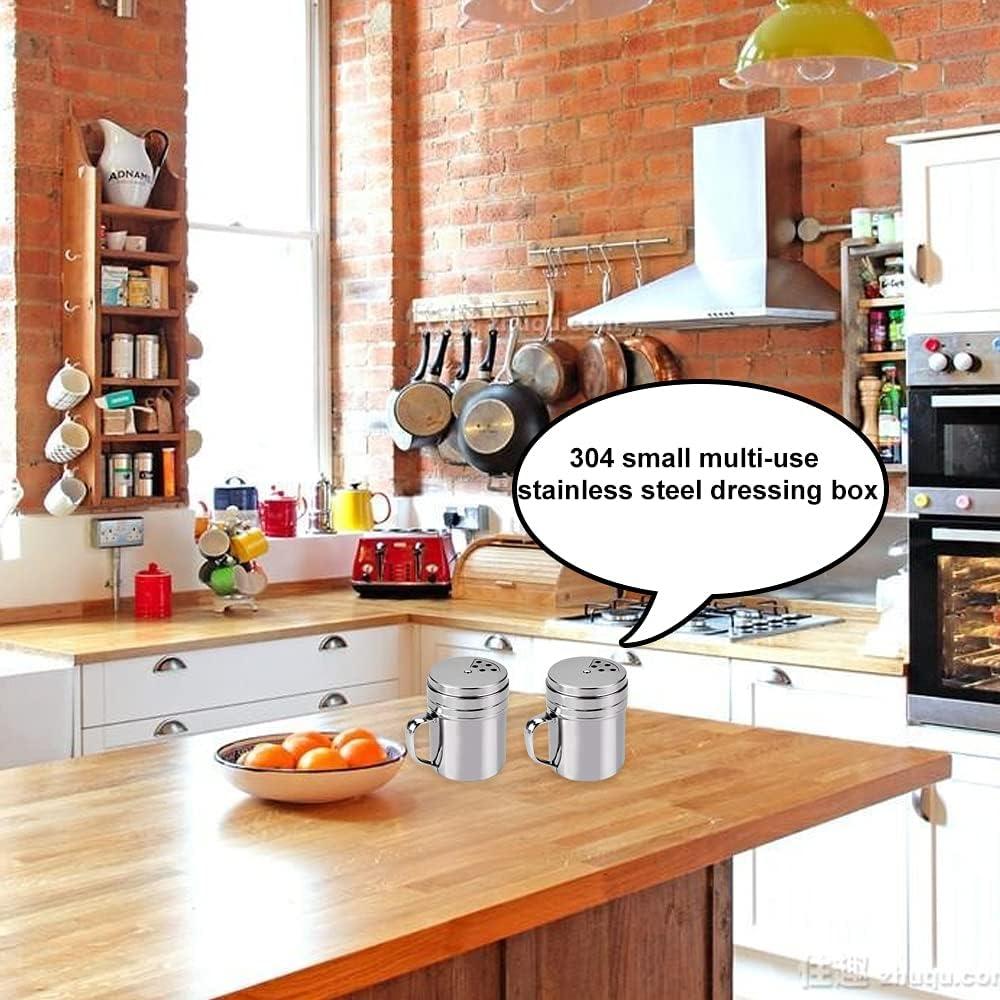 Juego de 3 Tamizadores de Especias Dualshine con Mango de Acero Inoxidable