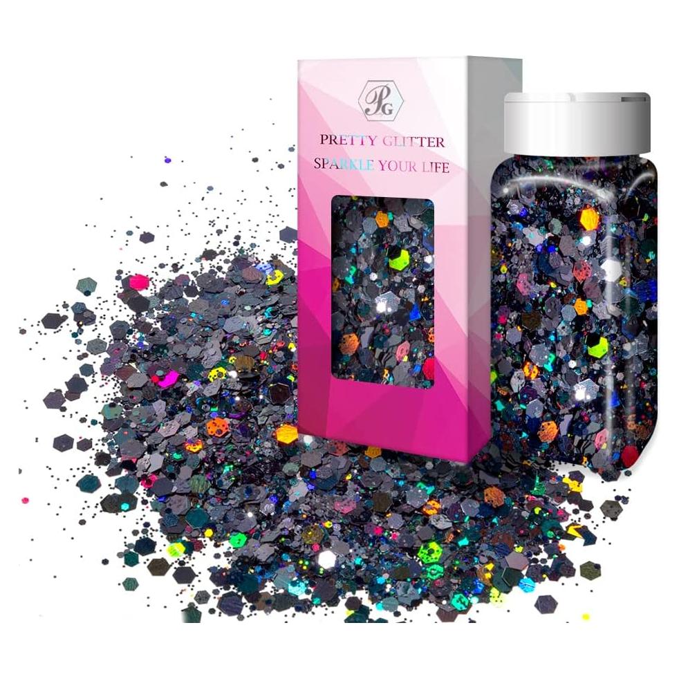 Purpurina en Polvo PrettyG 57g Holográfica para Manualidades