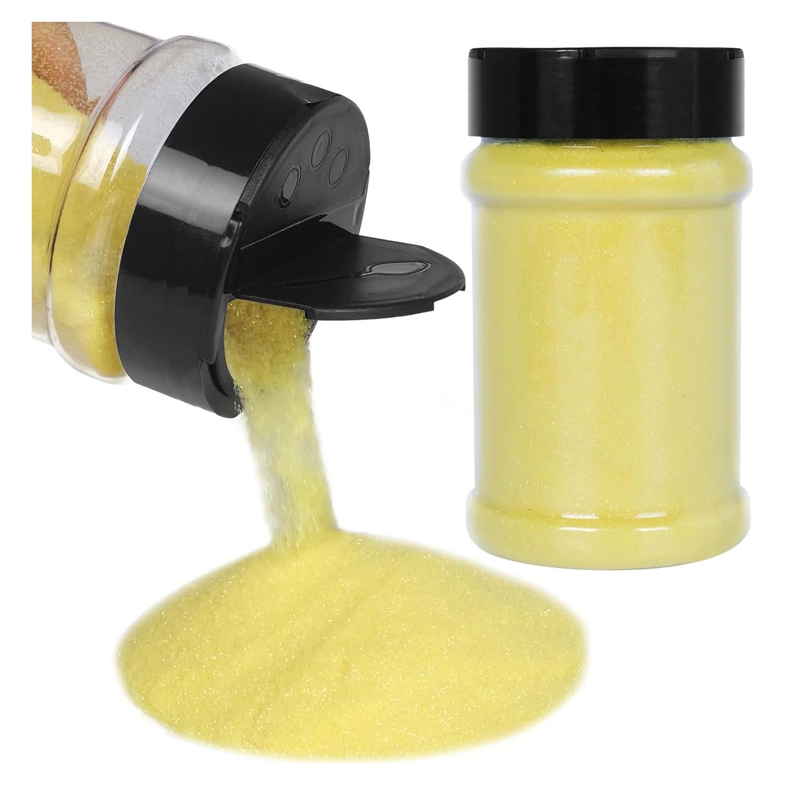 Glitter Amarillo Extra Fino PIXGLITTER 150g para Manualidades