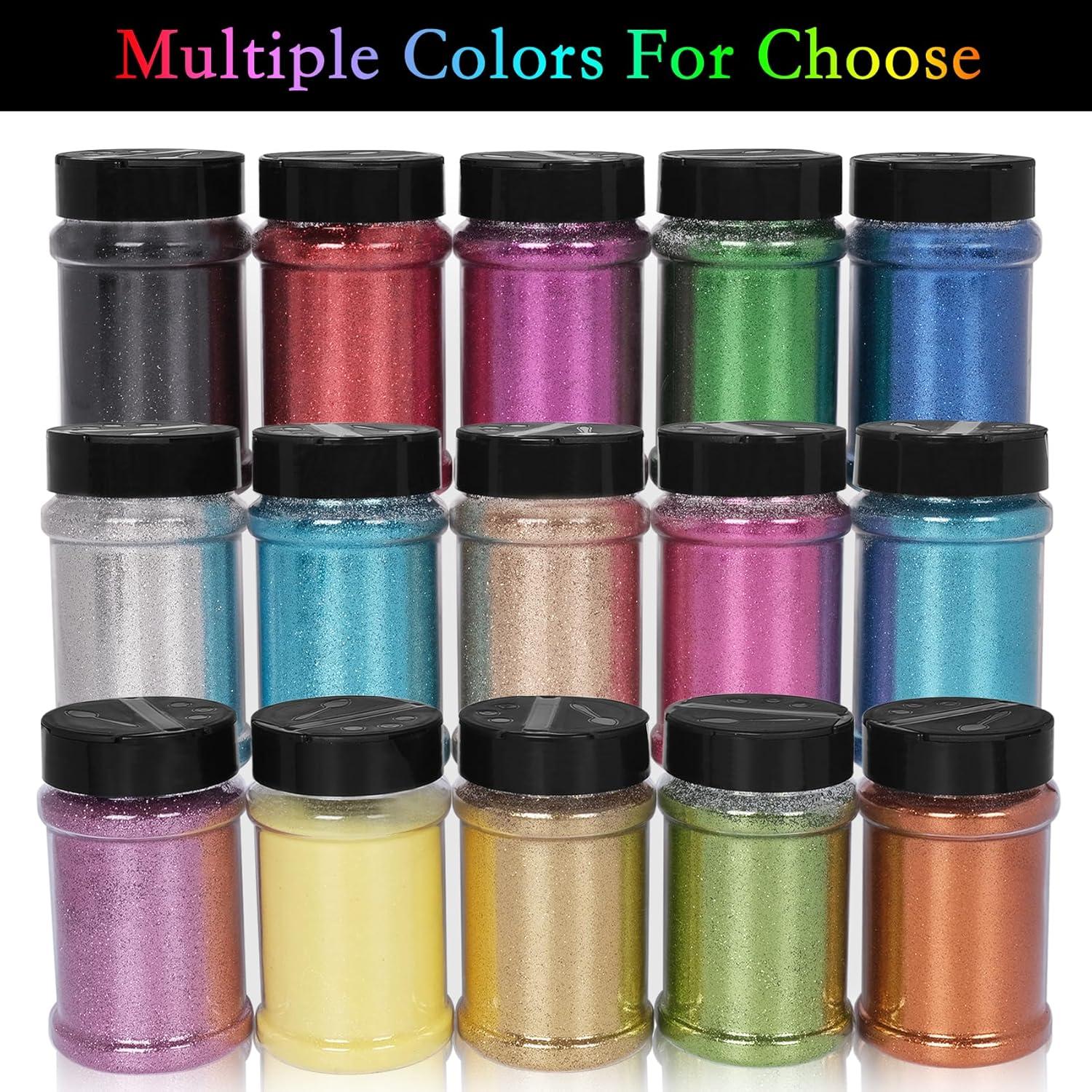 Glitter Amarillo Extra Fino PIXGLITTER 150g para Manualidades