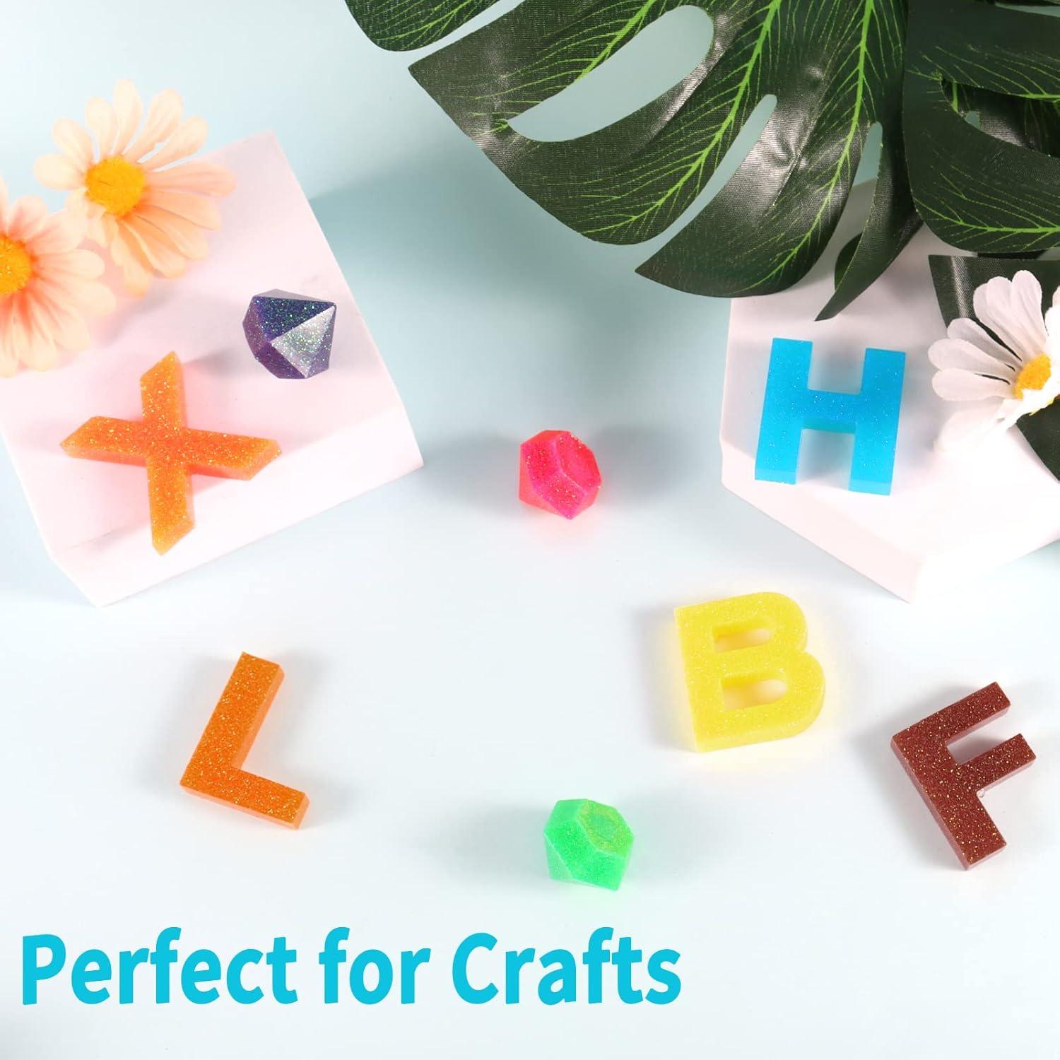 Brillo Rosa Fluorescente Renfio 55g Copos de PET para Manualidades