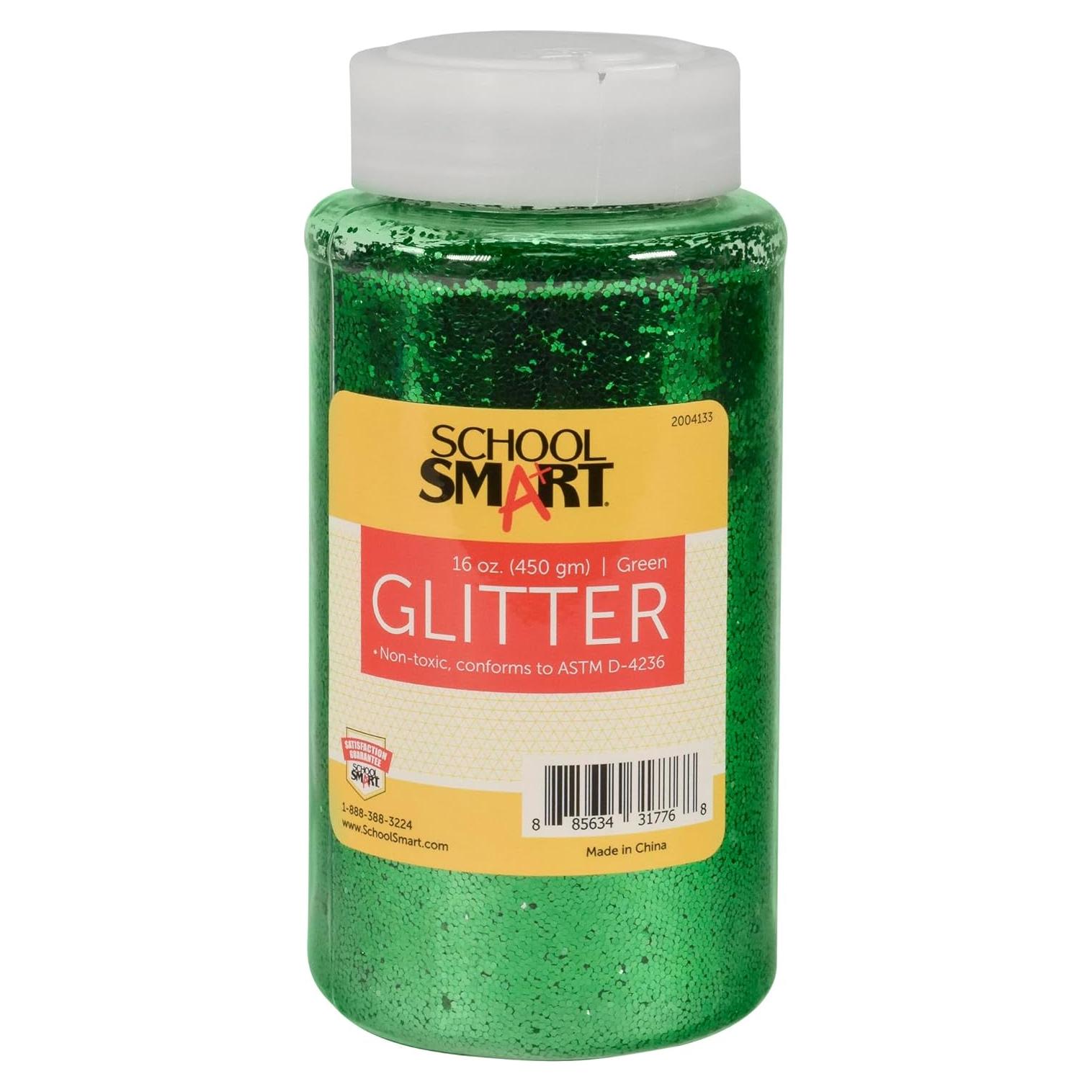 Brillo de Manualidades Verde Escuela Inteligente 0.45 kg