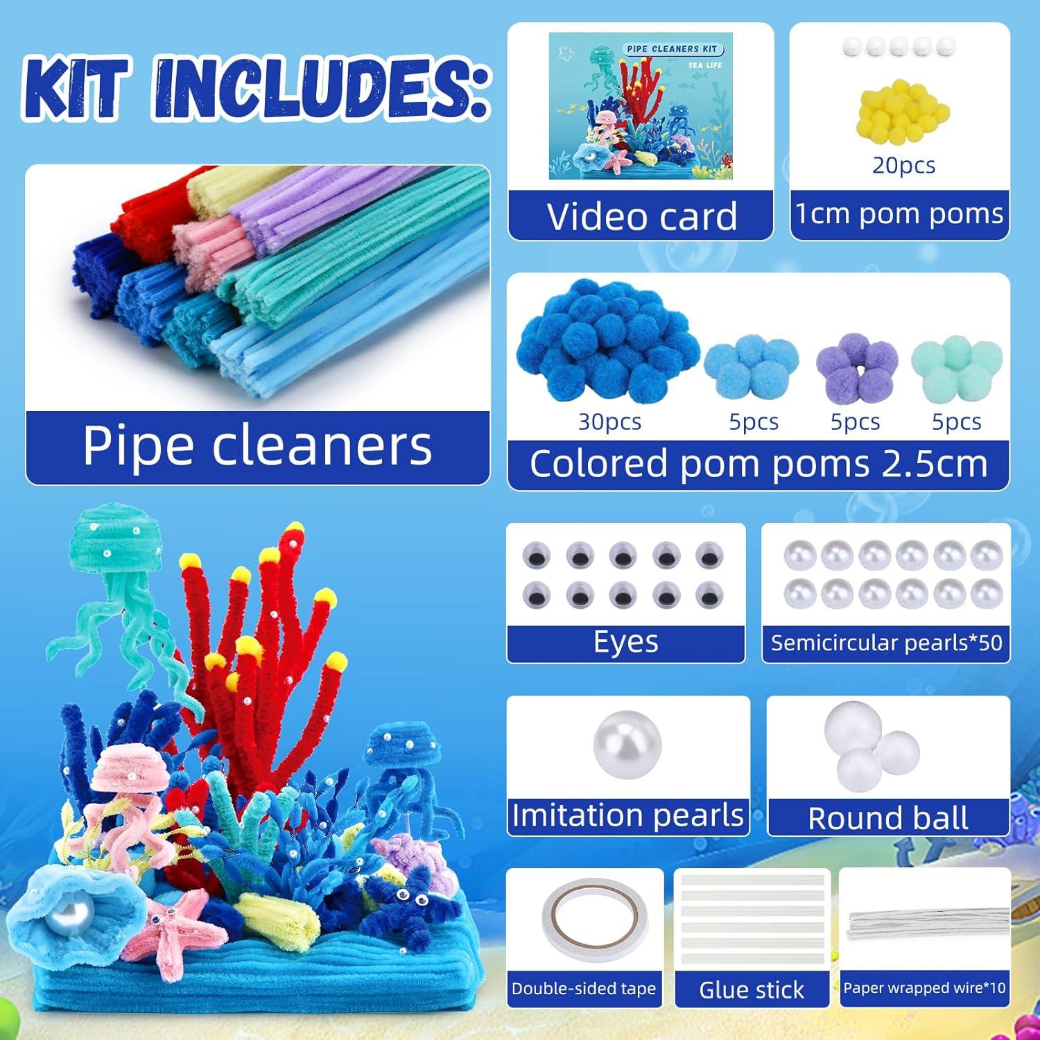 Juego de Limpiapipas Veroave para Manualidades DIY 0.7kg