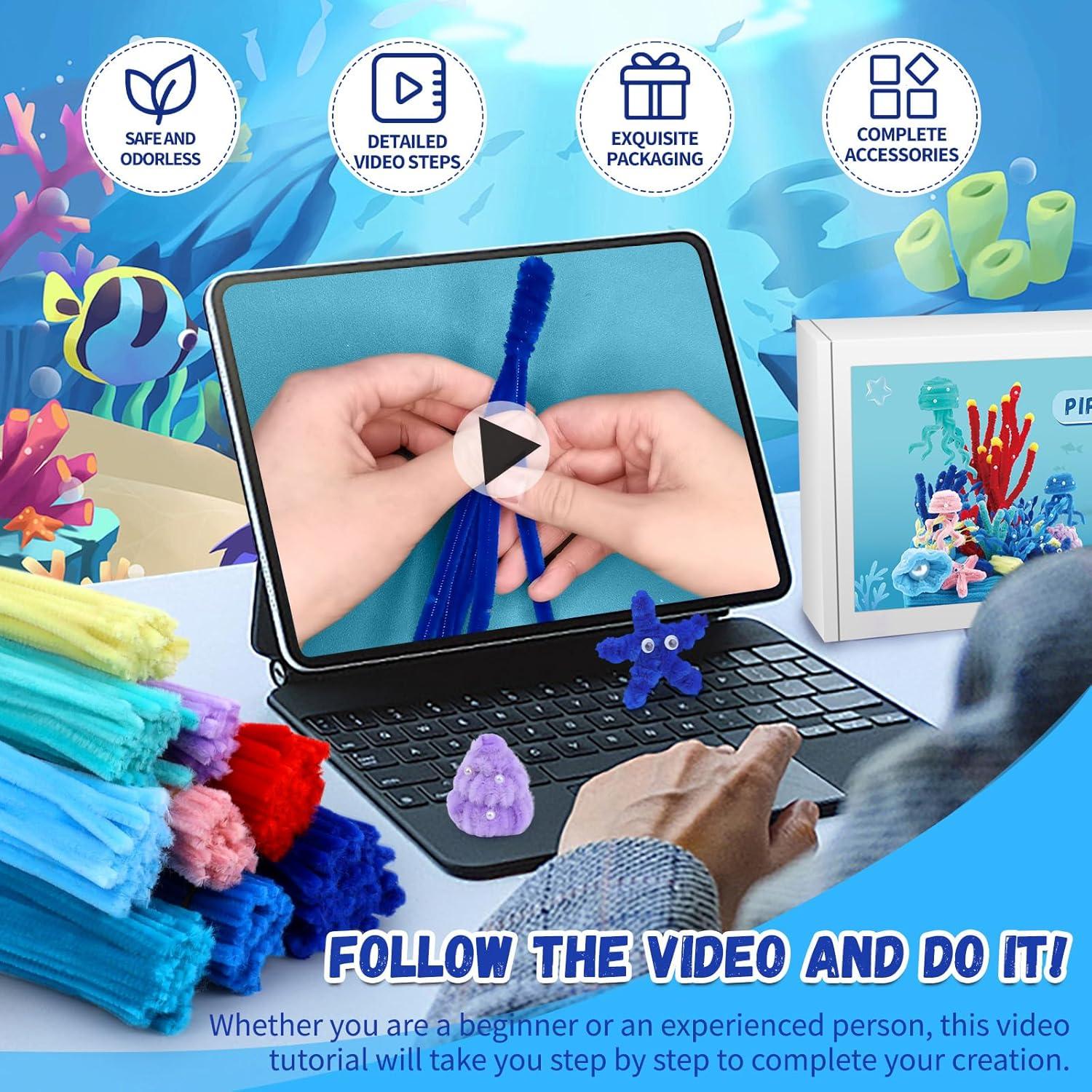 Juego de Limpiapipas Veroave para Manualidades DIY 0.7kg