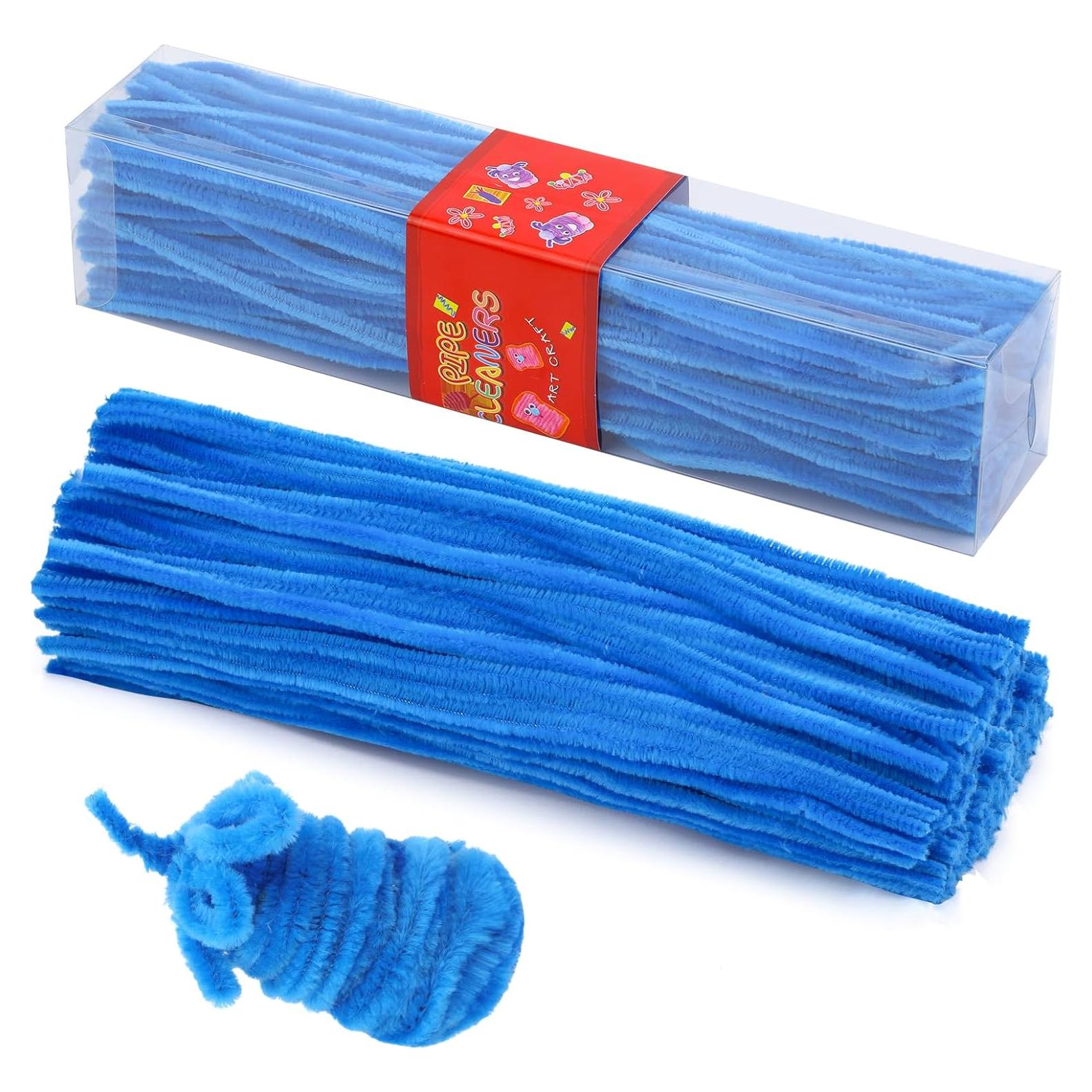 Limpiadores de Tubos LOKUNN 200 Pcs Lago Azul Manualidades