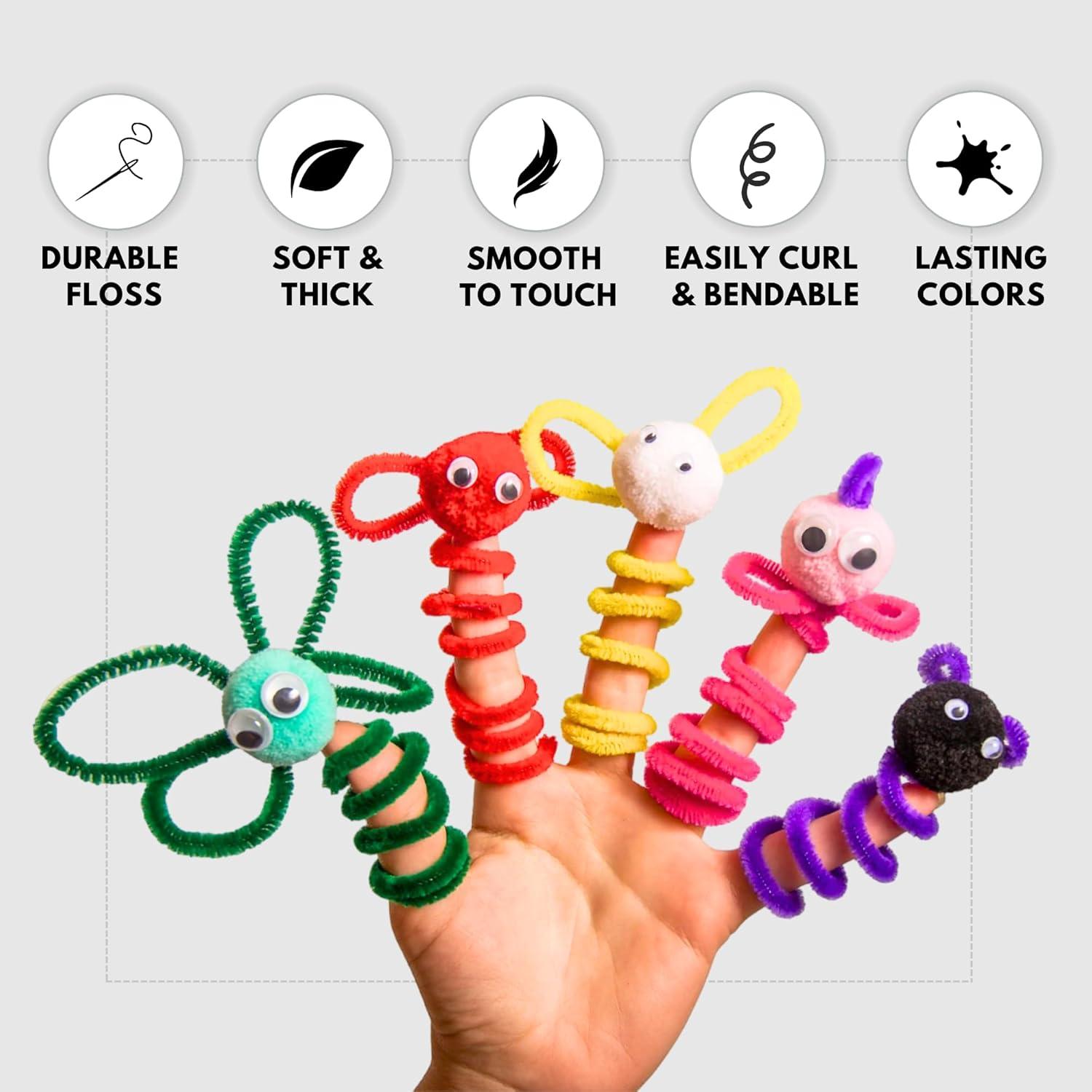 Limpiapipas Manualidades 280 PCS Luwans 30.48 cm Multicolores