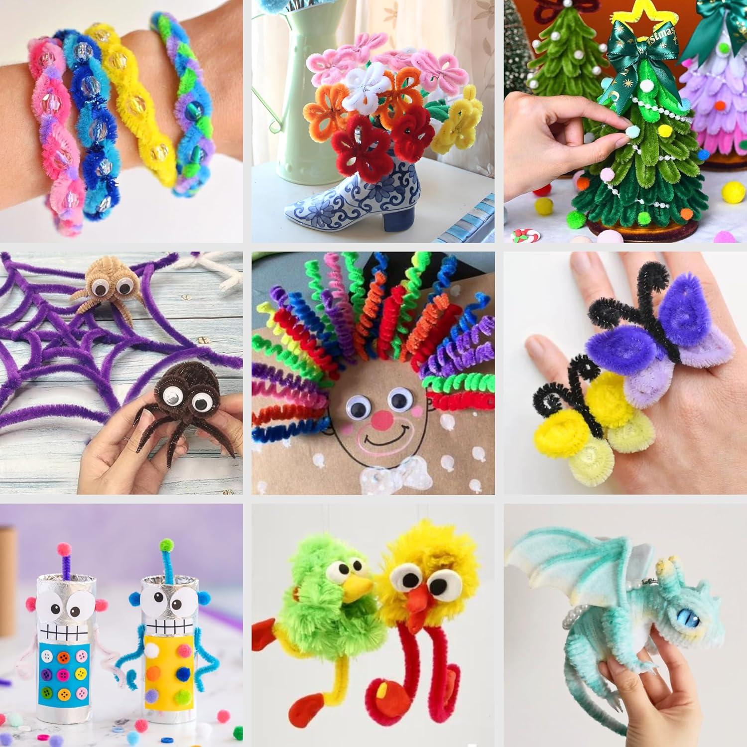 Limpiapipas Manualidades 280 PCS Luwans 30.48 cm Multicolores