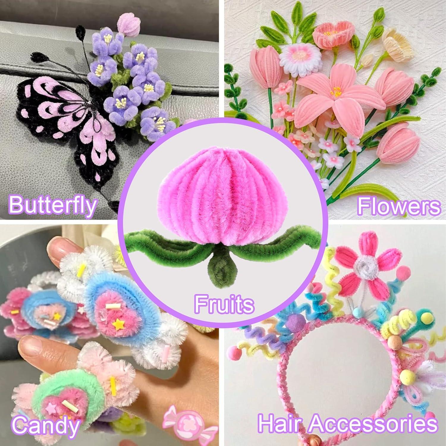 Limpiapipas Yalumo 500 Piezas en 8 Colores para Manualidades