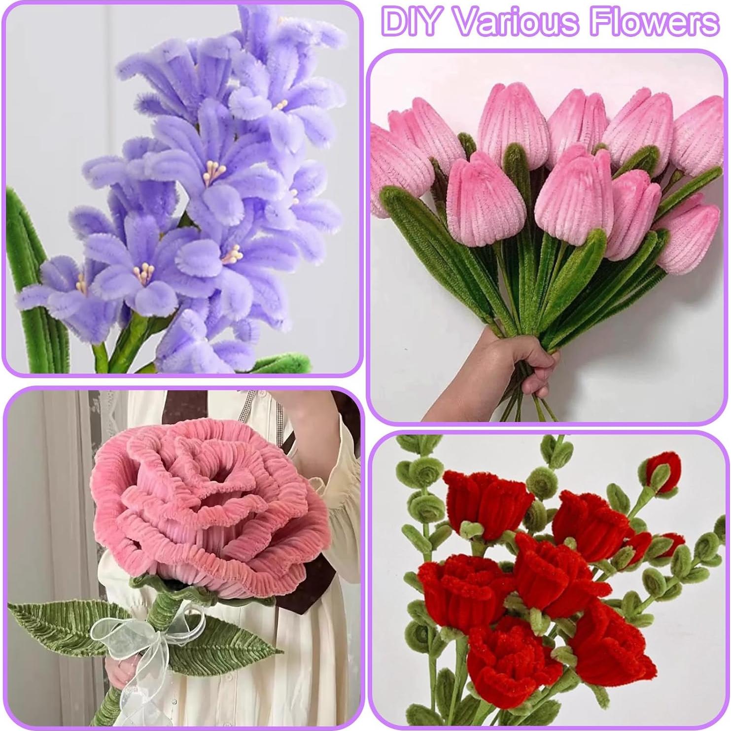 Limpiapipas Yalumo 500 Piezas en 8 Colores para Manualidades