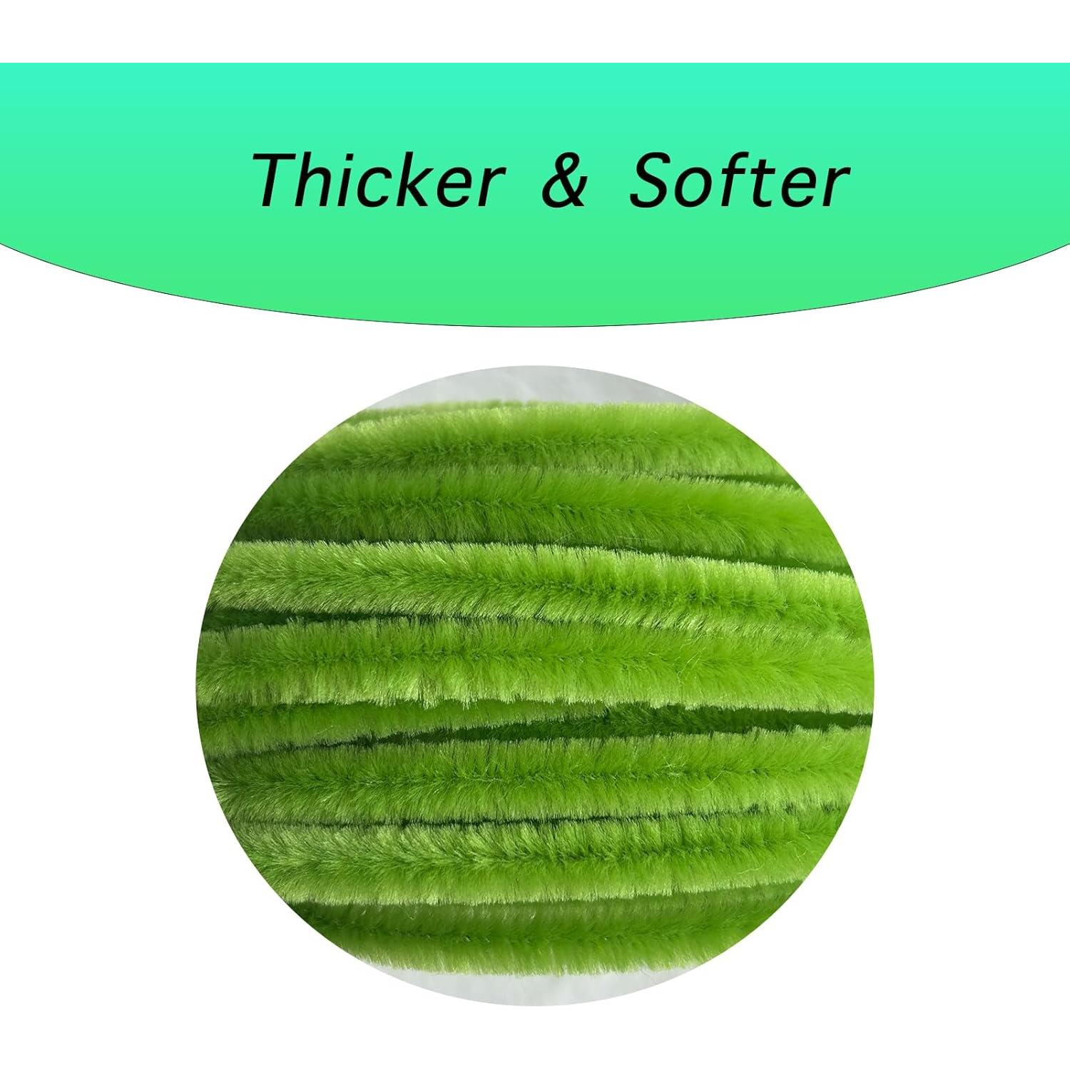 Limpiapipas Verdes WNYBRIO 300Pcs 30.48cm Manualidades DIY