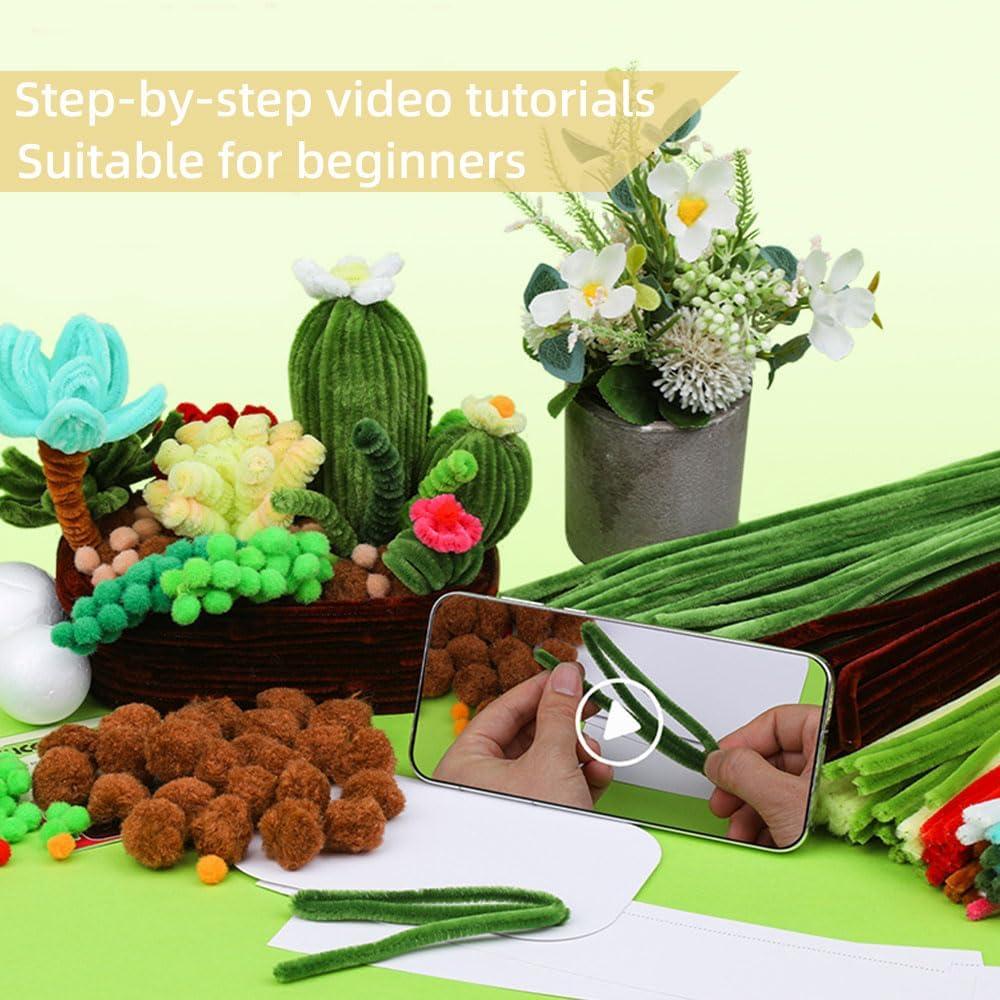 Kit de Limpiapipas Siticoto 200 Pcs para Manualidades DIY