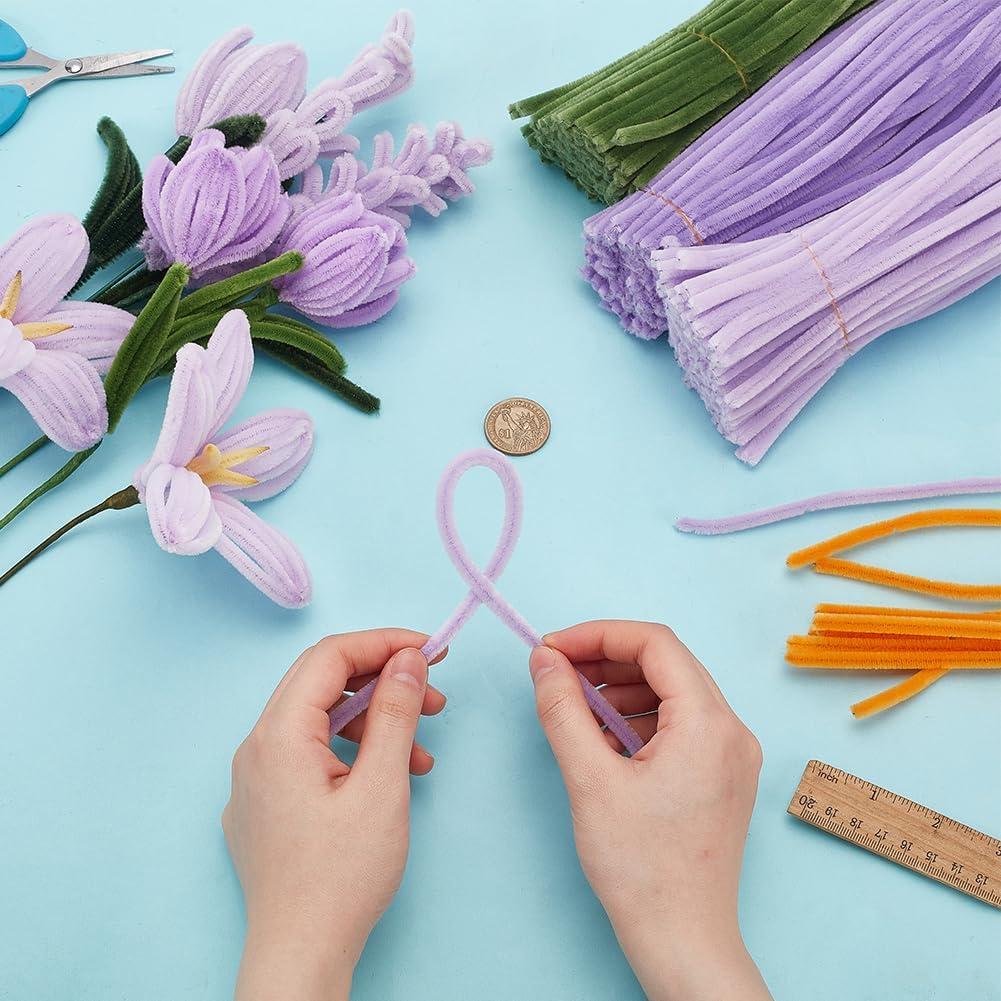 Kit de Manualidades DIY ORIGACH 310 Piezas Flores Chenille