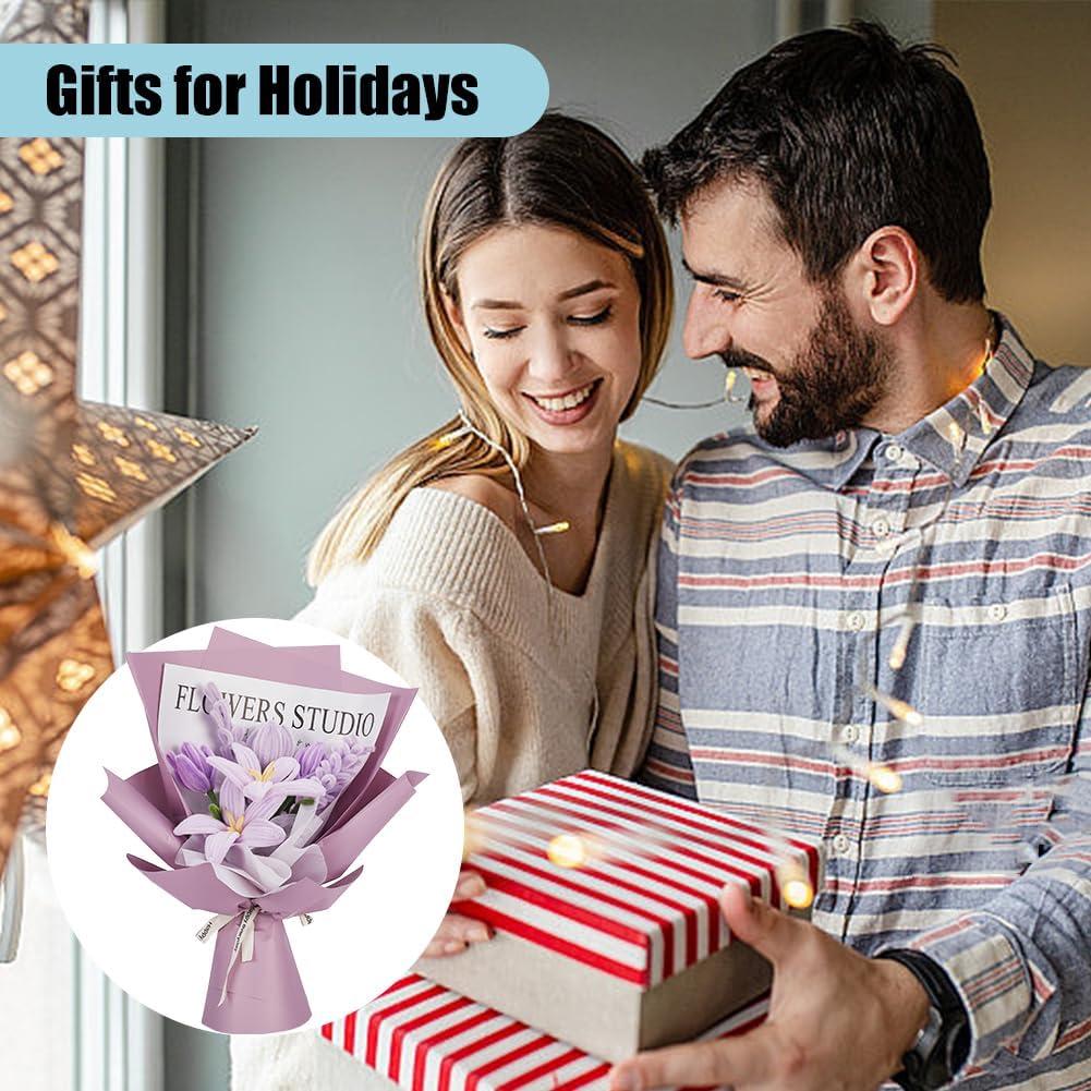 Kit de Manualidades DIY ORIGACH 310 Piezas Flores Chenille