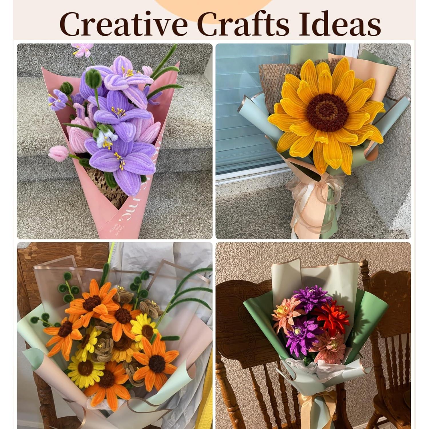 Limpiadores de Tuberías Chenilla 1000 pcs 20 Colores 30 cm - z.j.z.b. Studios