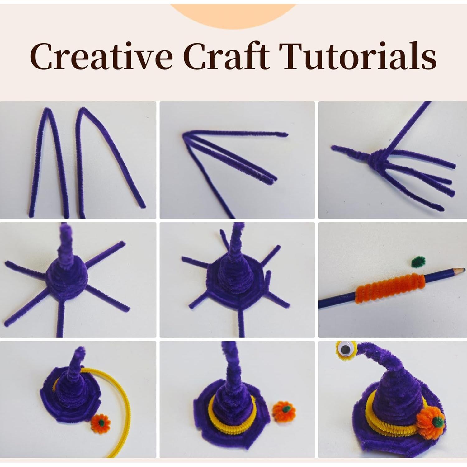 Limpiadores de Tuberías Chenilla 1000 pcs 20 Colores 30 cm - z.j.z.b. Studios