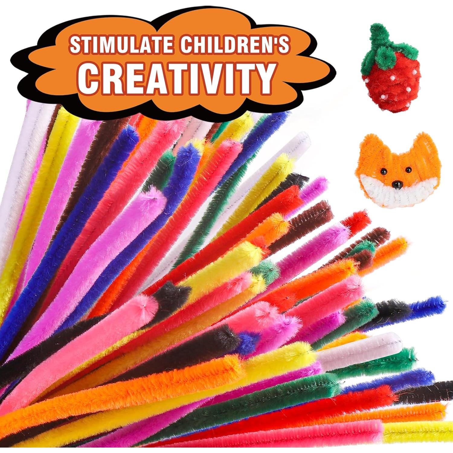 1000 Limpiadores de Tubos Magipipe Multicolor 30.48cm x 6mm