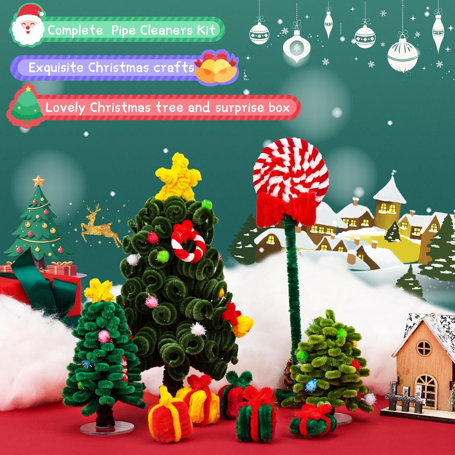 Kit de 1000 Limpiadores de Tubos Chenille ZXIIXZ para Manualidades