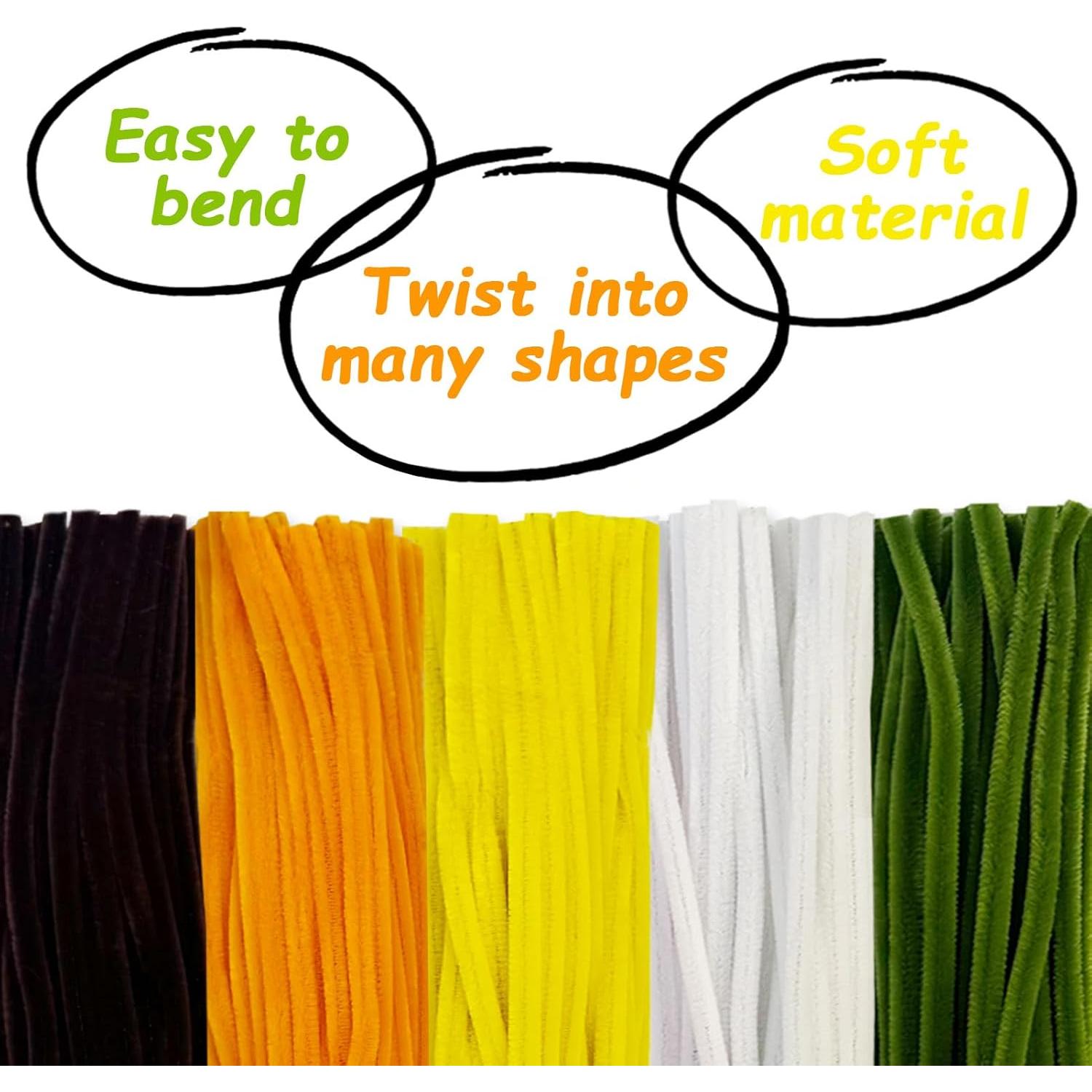 Limpiapipas de Color Girasol URSDIART 500 Piezas 10mm