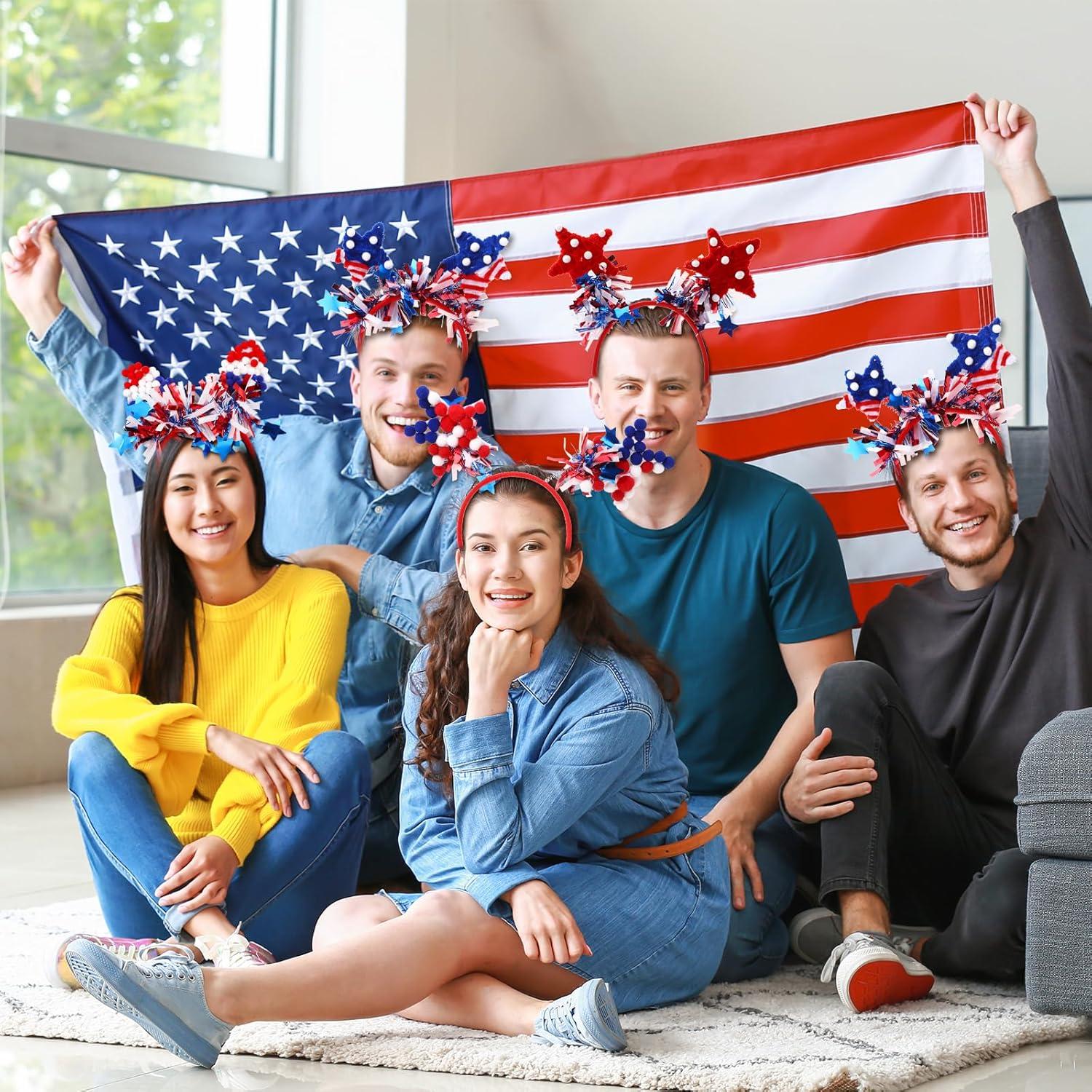 Kits de Manualidades Patrióticas Vicenpal - 500 Piezas 4 de Julio