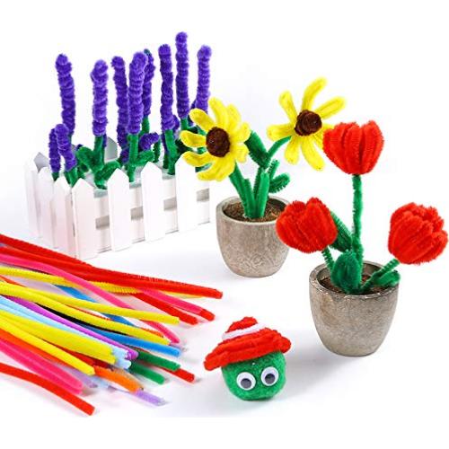 Caydo Limpiapipas 324 Piezas 27 Colores 6mm x 30cm