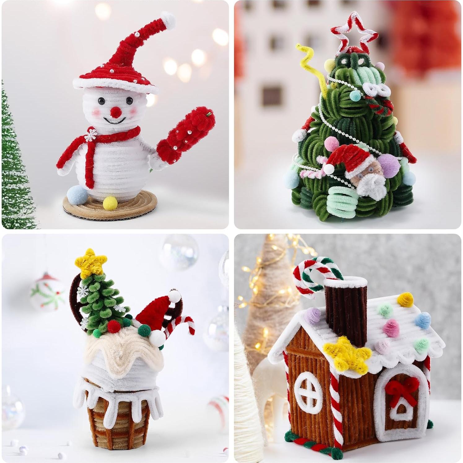 Limpiapipas Verde Oscuro Caydo 100 Piezas 6 mm x 30 cm