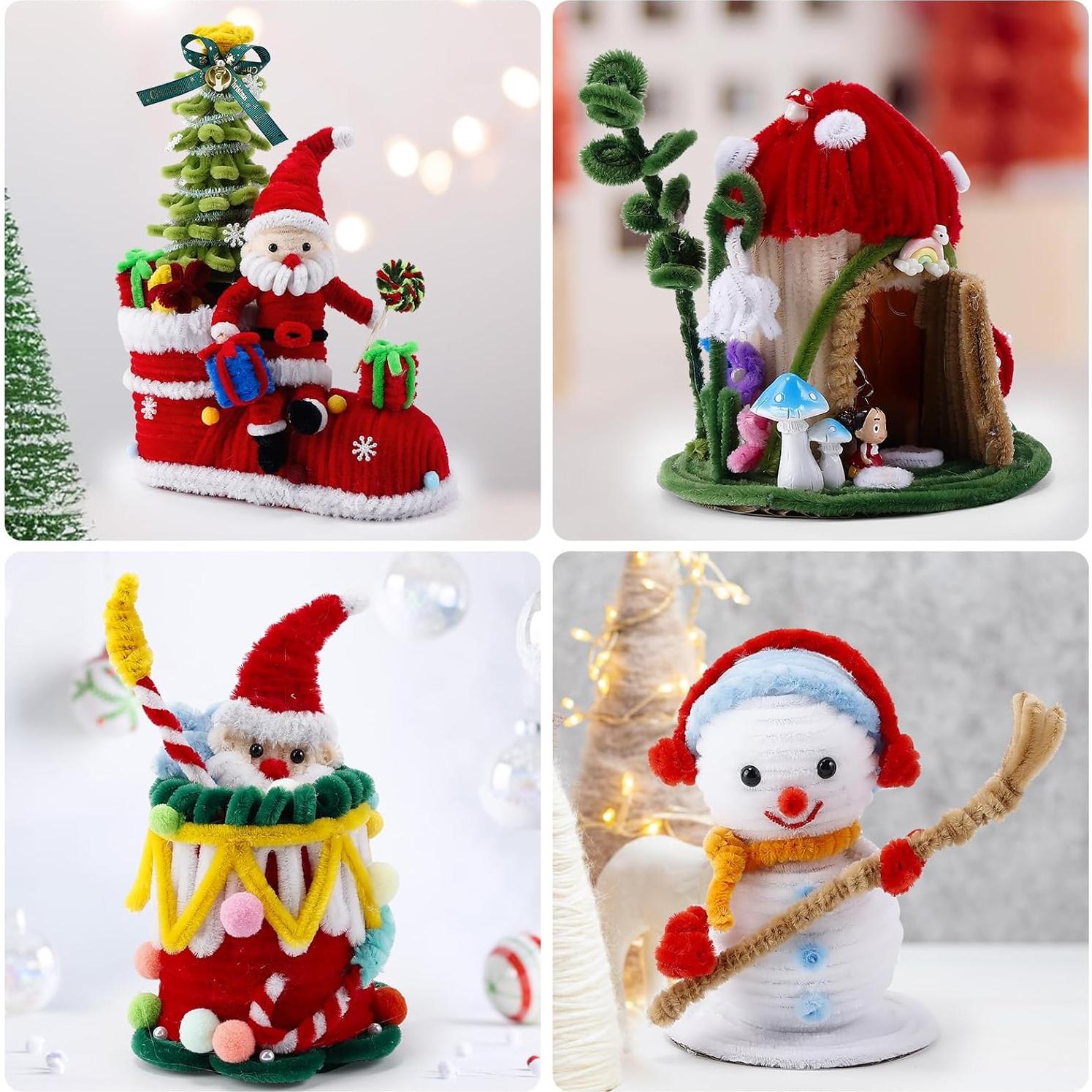 Limpiapipas Verde Oscuro Caydo 100 Piezas 6 mm x 30 cm