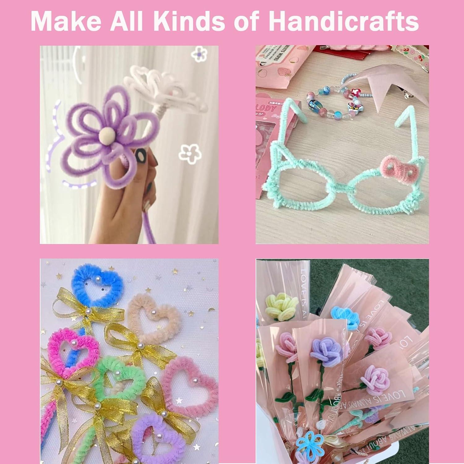 1200 Limpiapipas Multicolor WOPPLXY 6mm x 30cm Manualidades