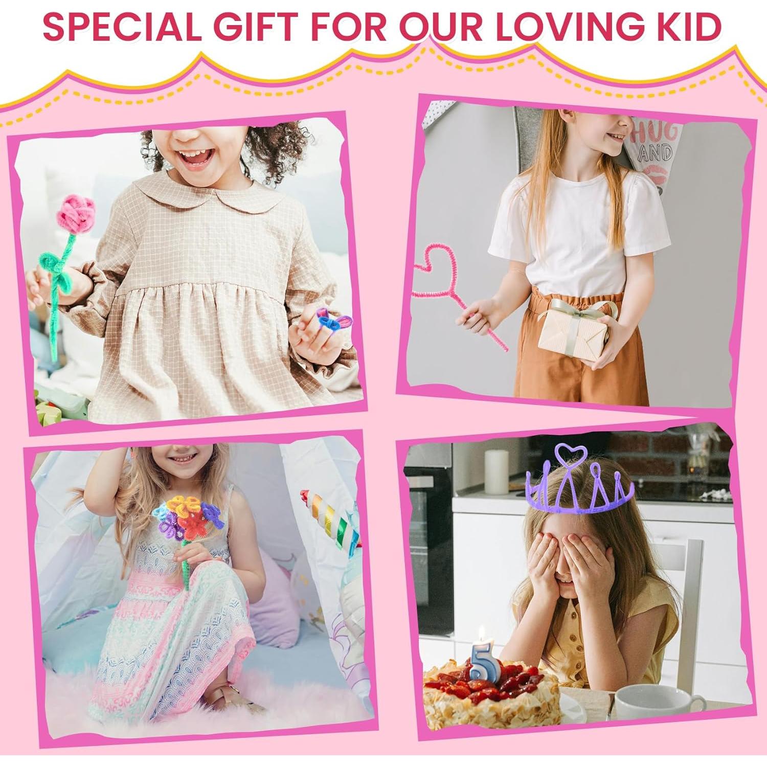 Set de 300 Limpiadores de Tubos Chenille HOIRIX 30cm 10 Colores