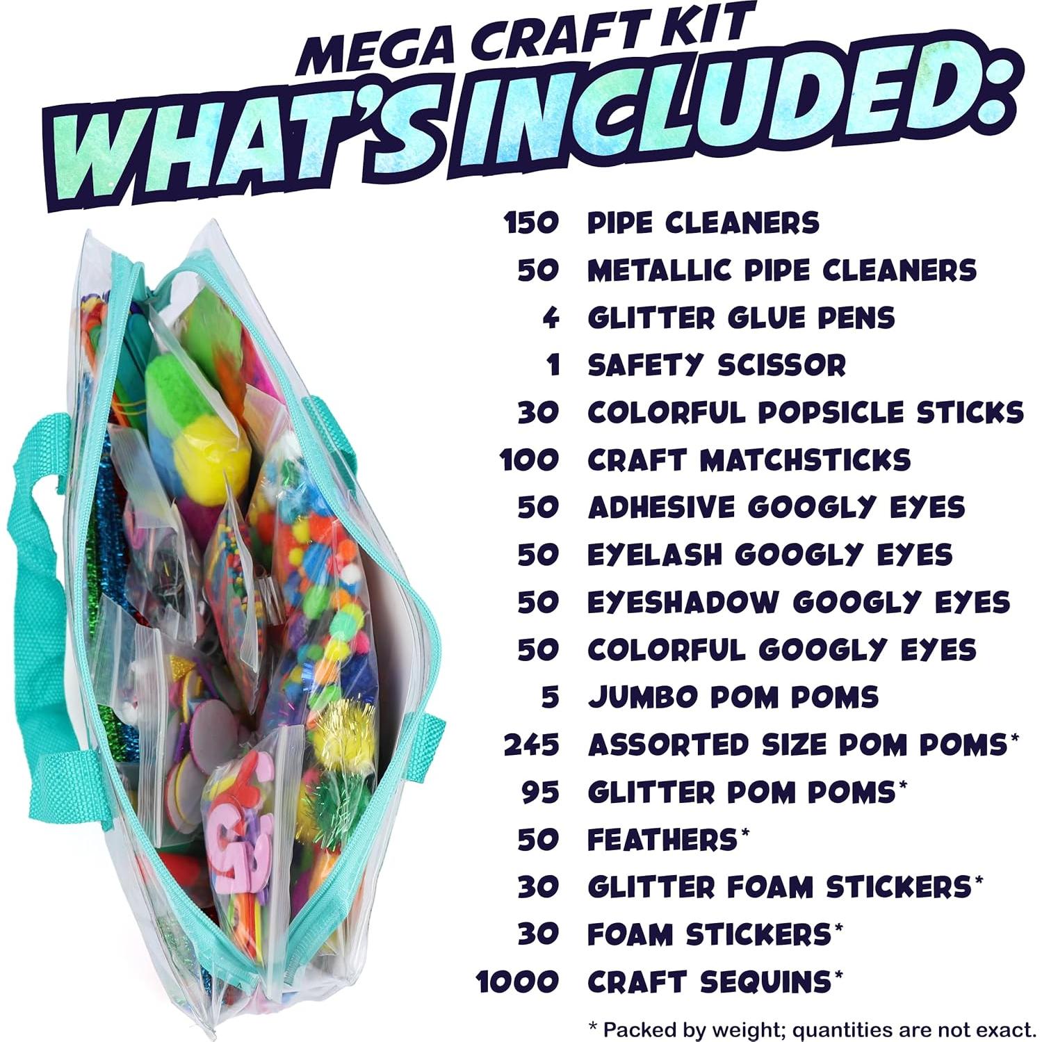 Kit de Manualidades Mega Carl & Kay - 1990 Piezas para Niños