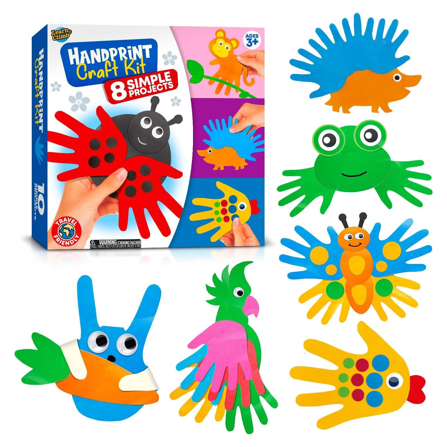 Kit de Manualidades con Huellas de Manos Learn & Climb