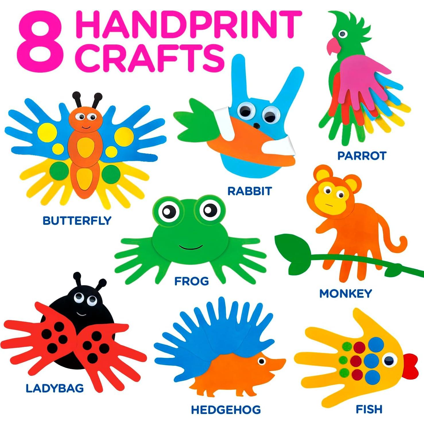 Kit de Manualidades con Huellas de Manos Learn & Climb