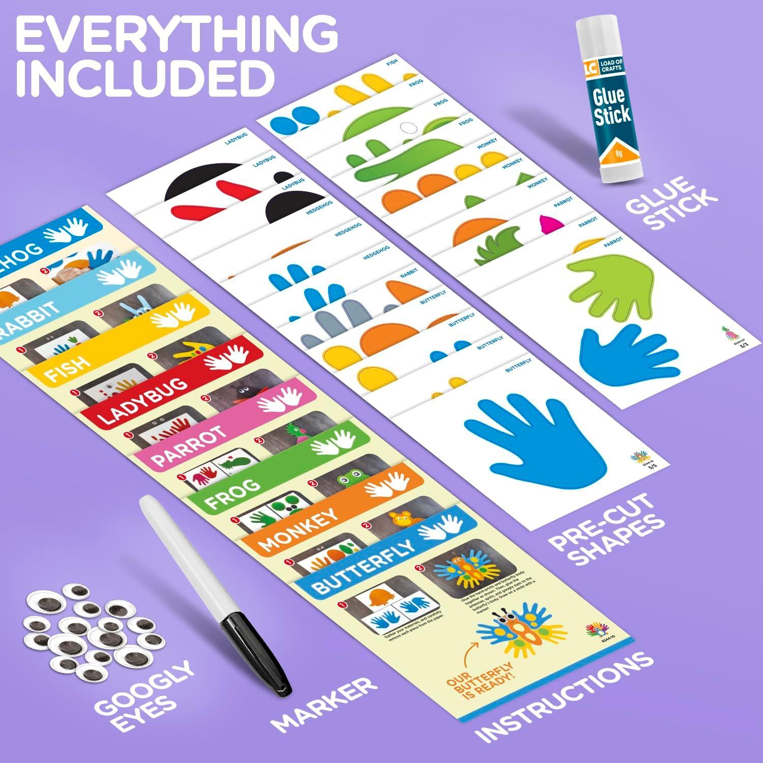 Kit de Manualidades con Huellas de Manos Learn & Climb