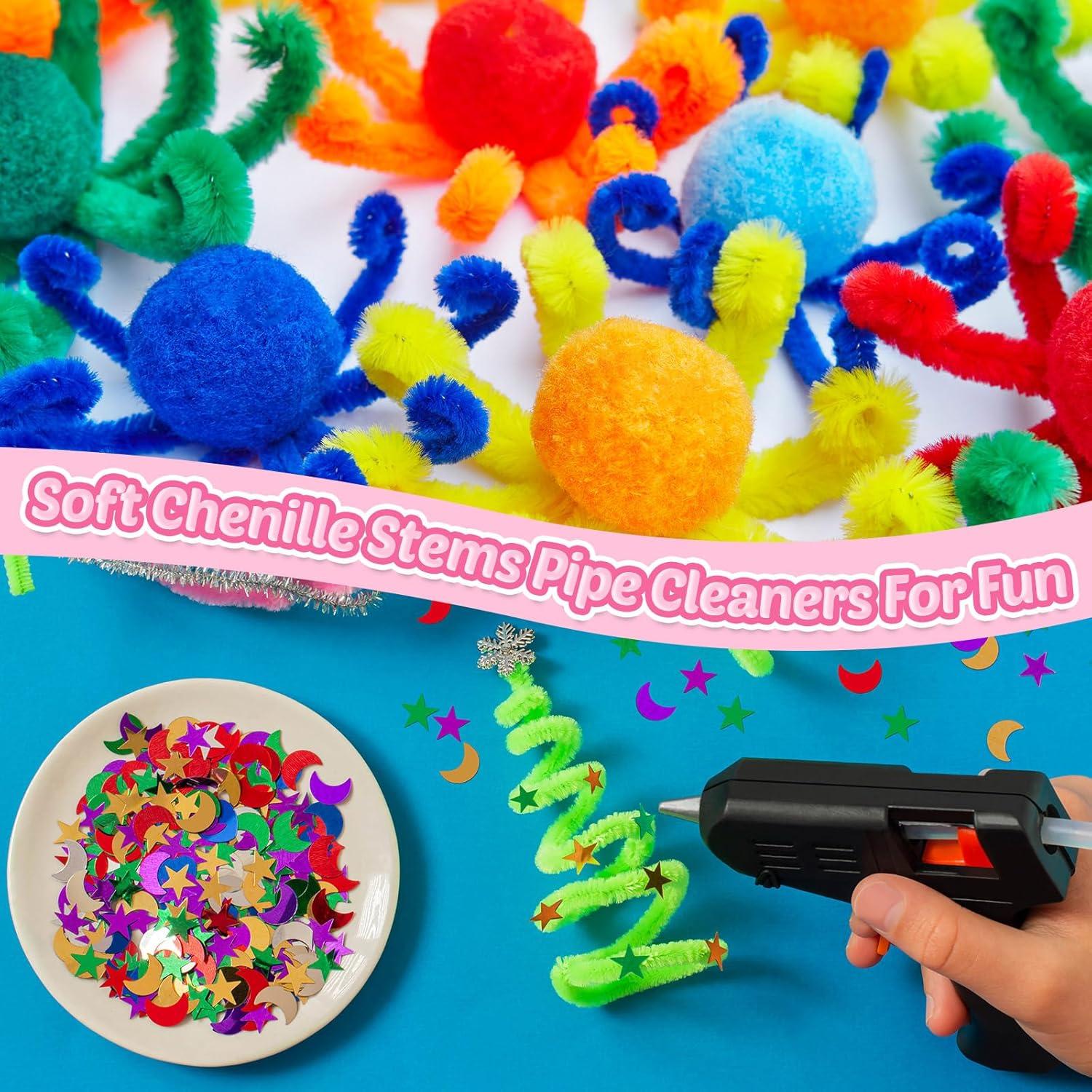 Libima 3800 Piezas Limpiadores de Tubos 30 cm 20 Colores