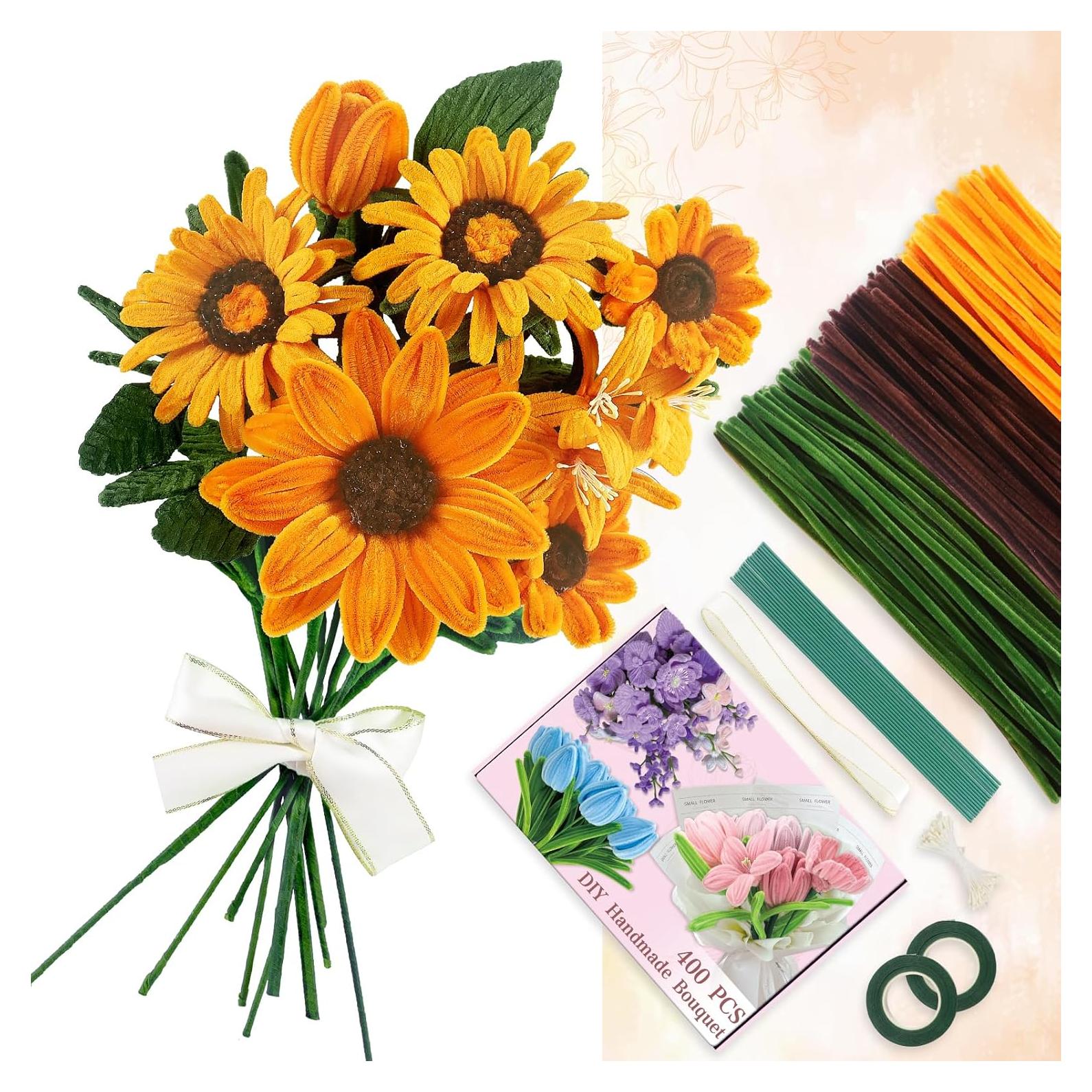 Kit de Limpiadores de Tubos Dorados Suzurana 400 Piezas Manualidades