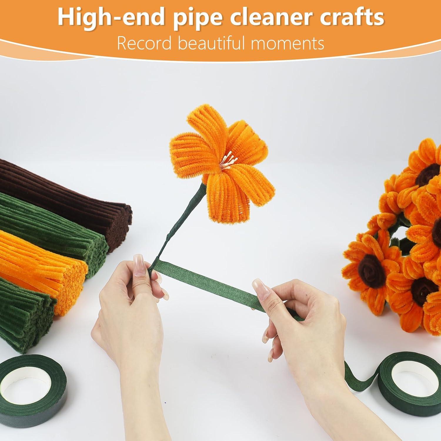 Kit de Limpiadores de Tubos Dorados Suzurana 400 Piezas Manualidades