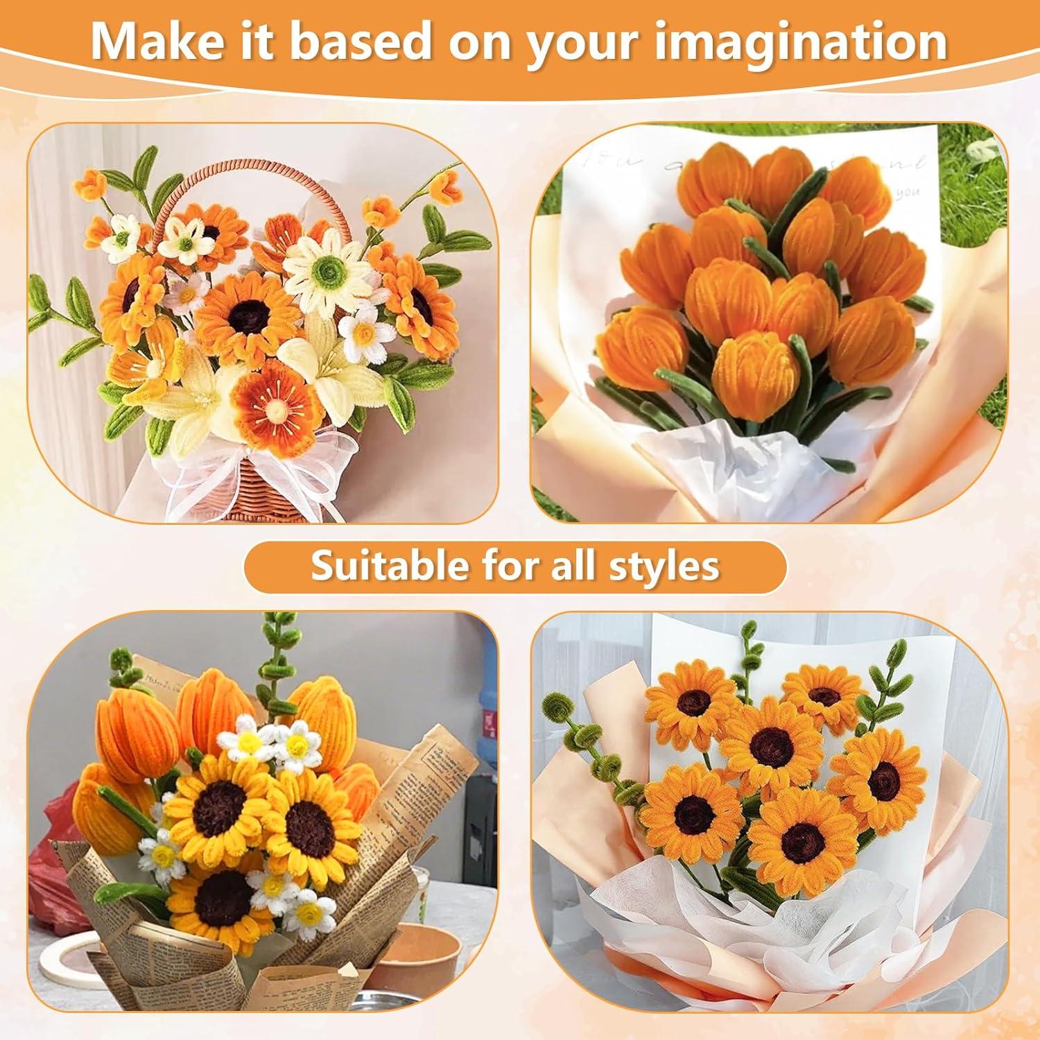 Kit de Limpiadores de Tubos Dorados Suzurana 400 Piezas Manualidades