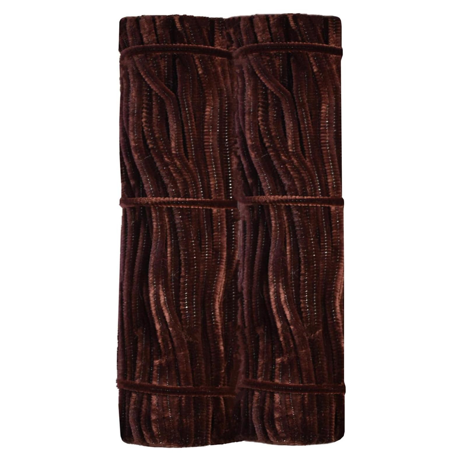 Limpiapipas Marrones GOTOONE 100 Piezas 30.48 cm Chenille