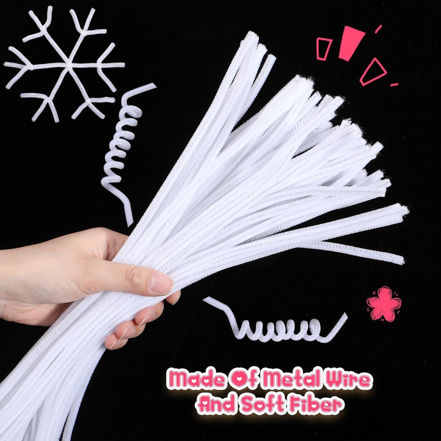 Limpiadores de Tubos Extra Largos RoundFunny 200 Pcs 60.96 cm