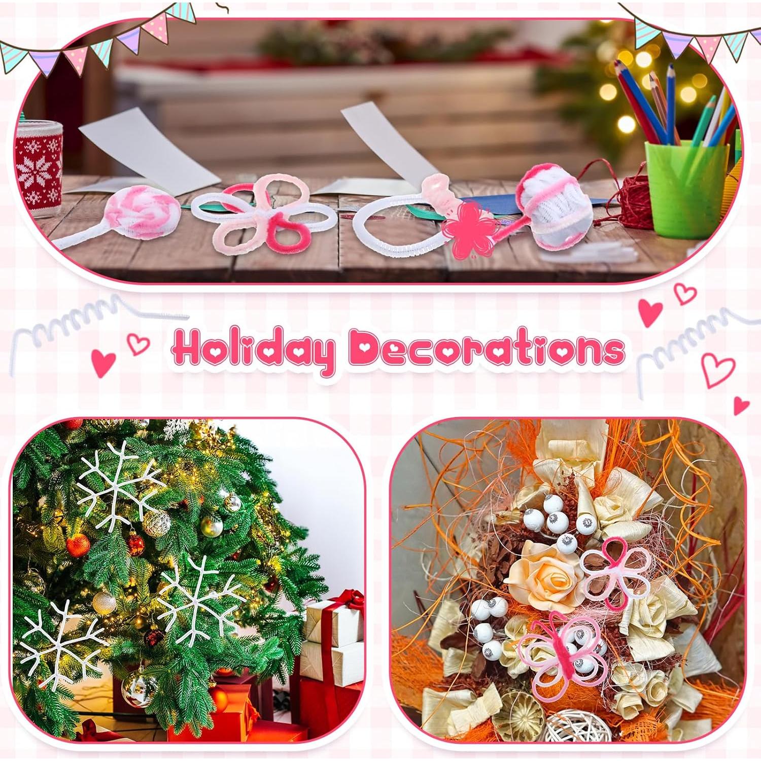 Limpiadores de Tubos Extra Largos RoundFunny 200 Pcs 60.96 cm