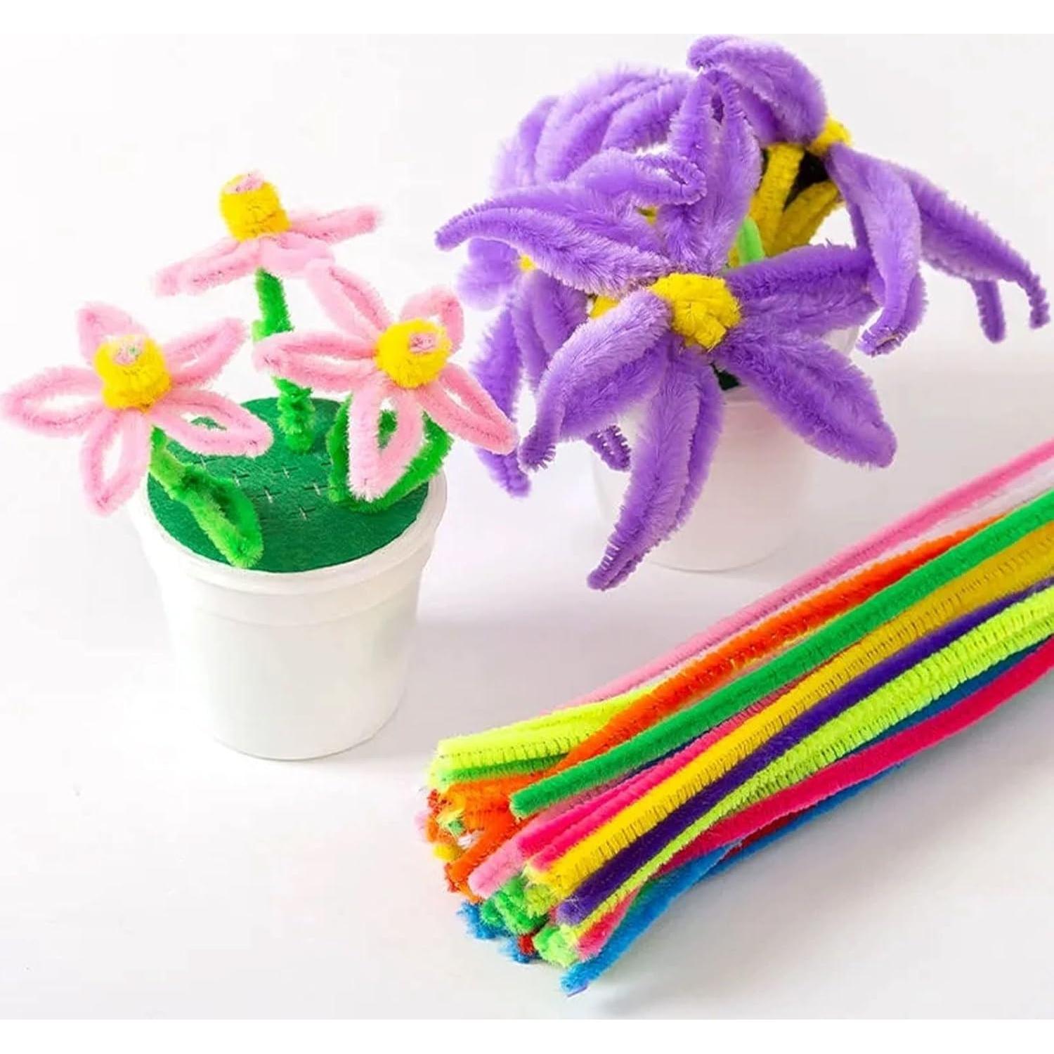 1200 Limpiapipas de Colores ACXFOND para Manualidades 30.48 cm