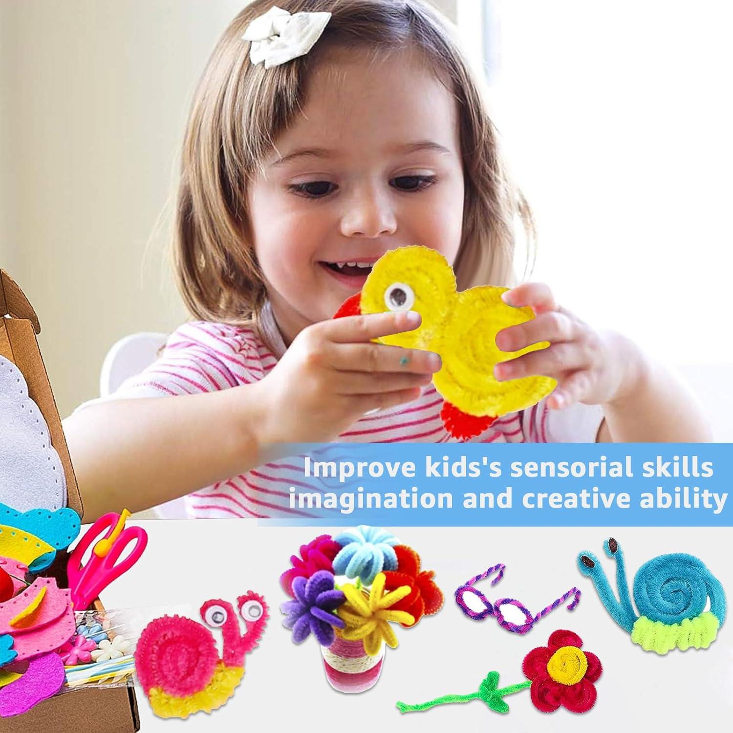 1200 Limpiapipas de Colores ACXFOND para Manualidades 30.48 cm