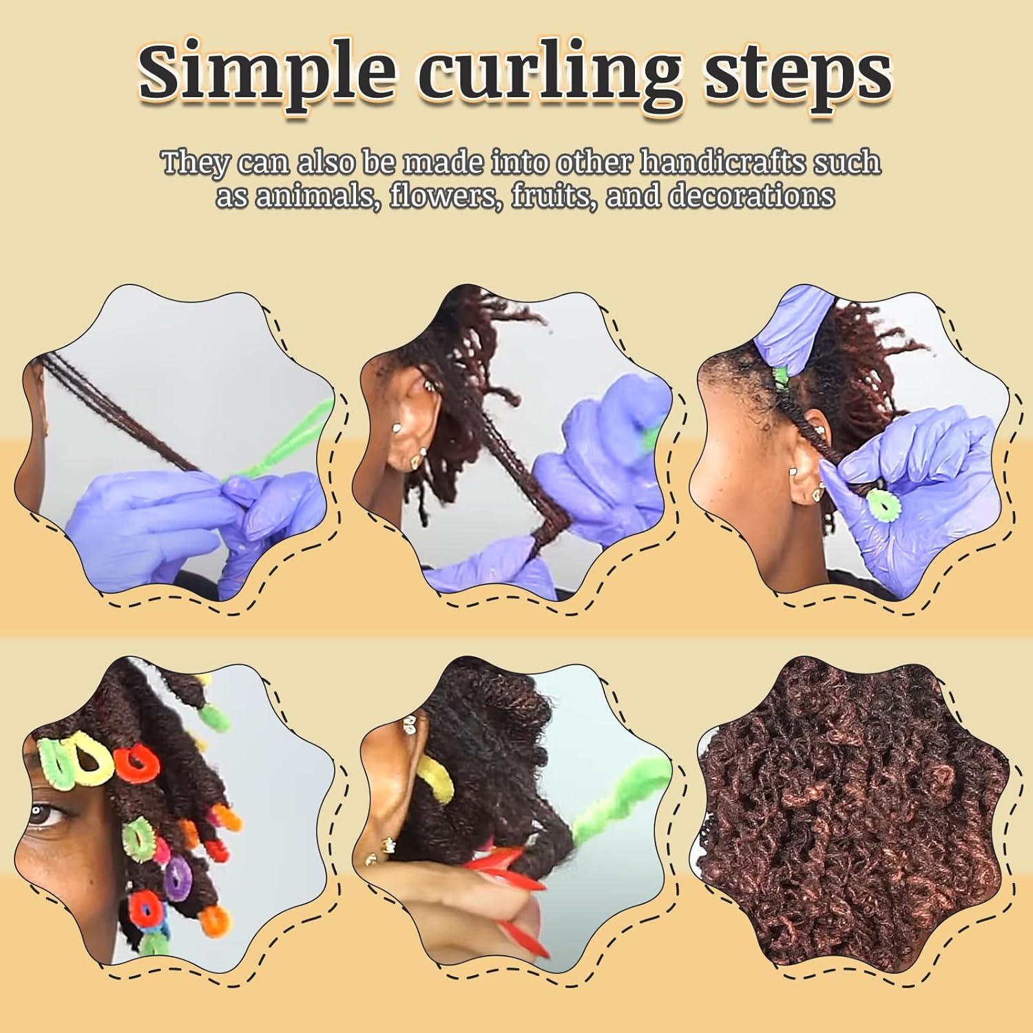 Limpiapipas Negros Zlulary 300 Piezas 30 cm para Manualidades