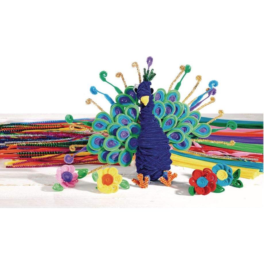 Limpiapipas Colorations 100 Unidades 4mm x 30.48cm Variados