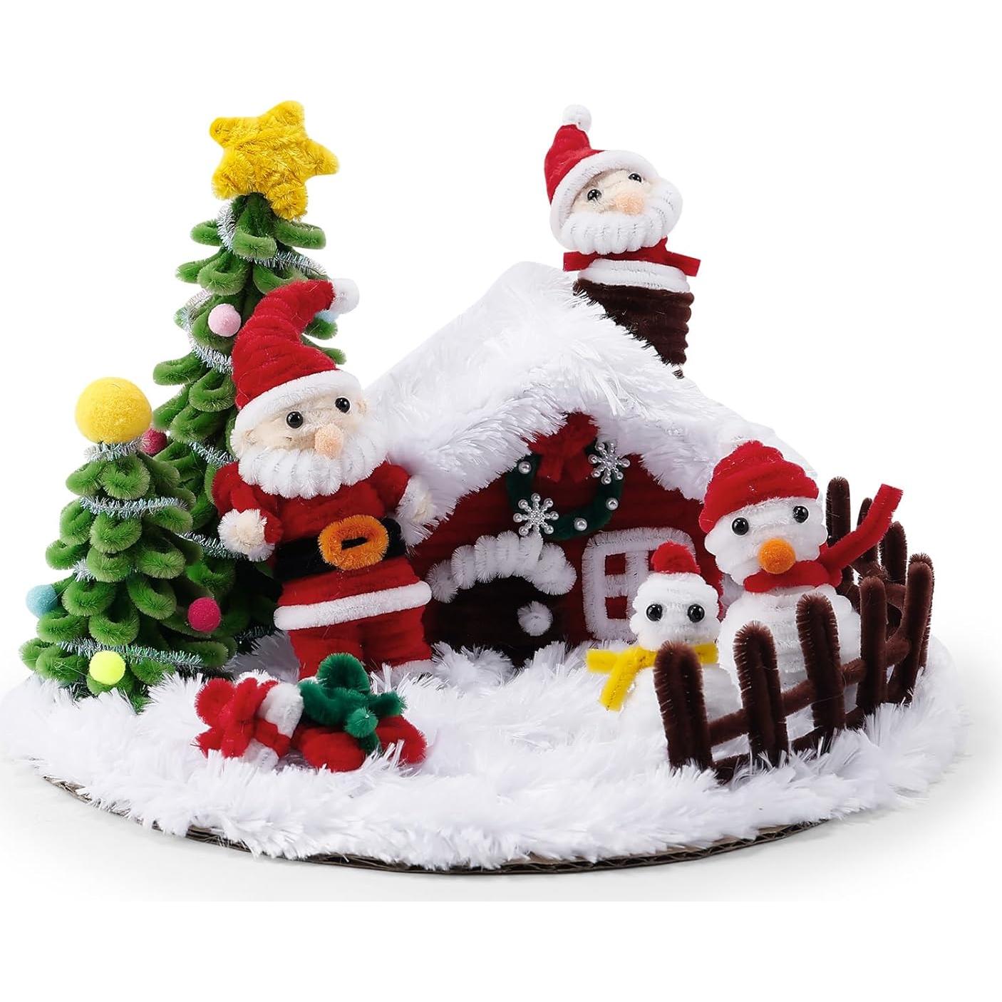 Caydo 300 Limpiapipas Verdes 6mm x 30cm para Manualidades