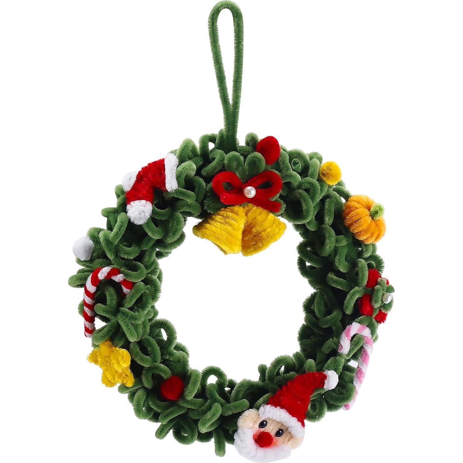 Caydo 300 Limpiapipas Verdes 6mm x 30cm para Manualidades