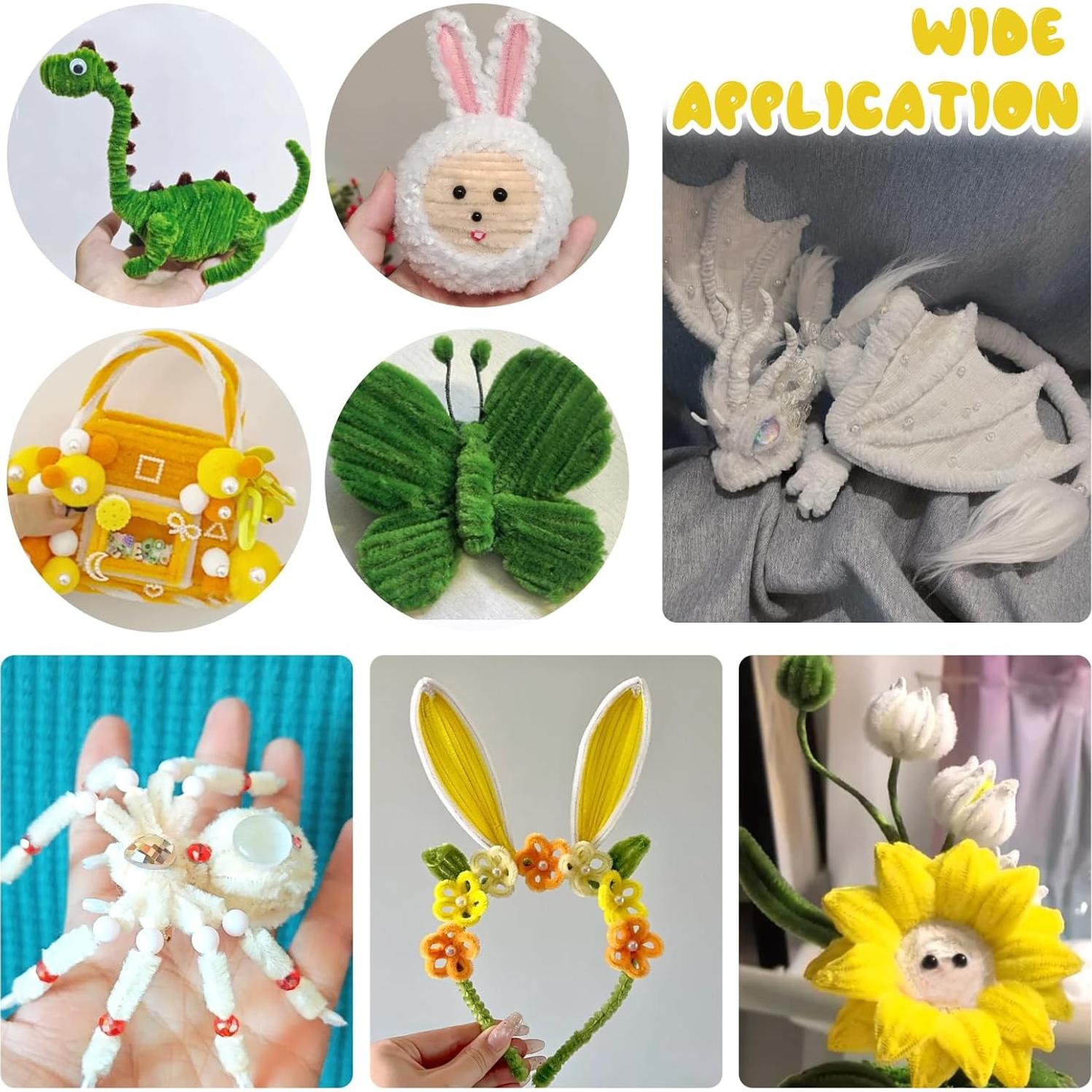 Kit de Limpiapipas TOAOB 200pcs para Manualidades y Decoración