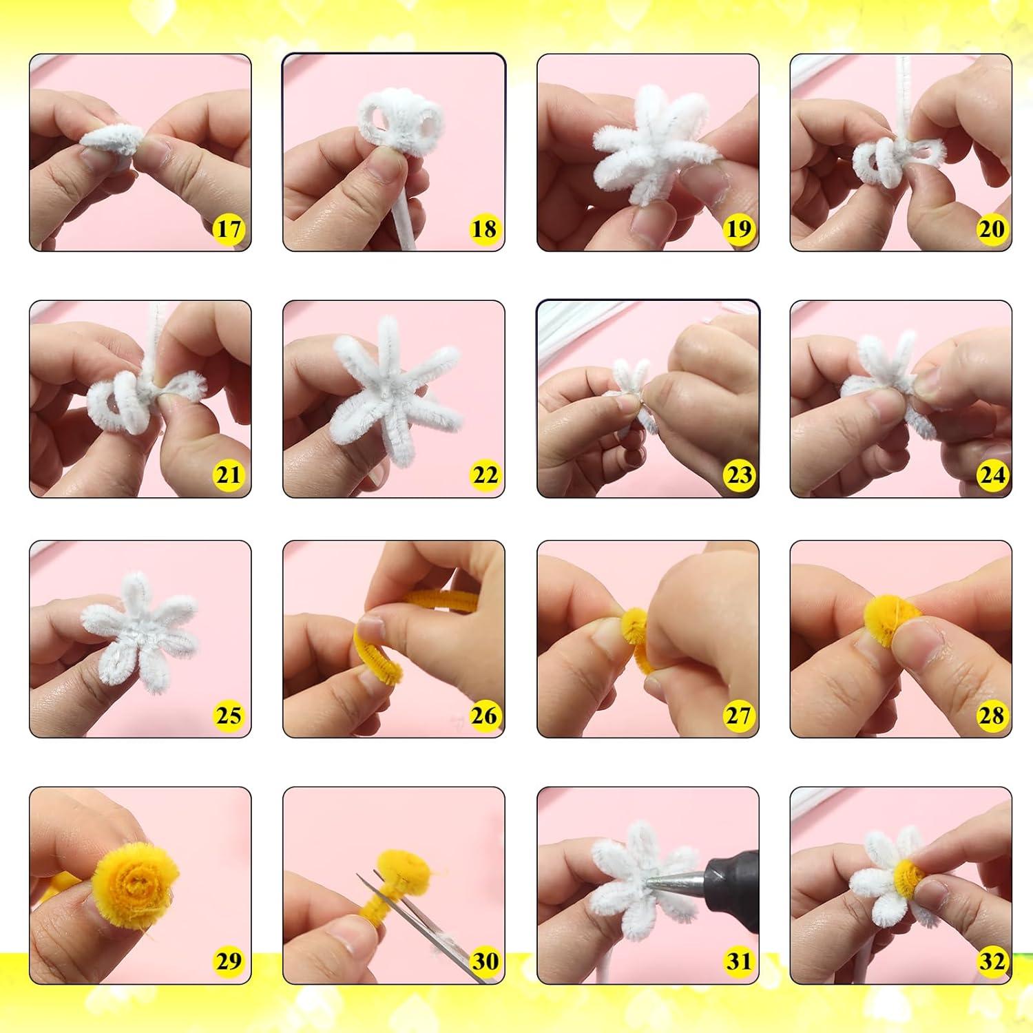 Kit de Limpiapipas TOAOB 200pcs para Manualidades y Decoración