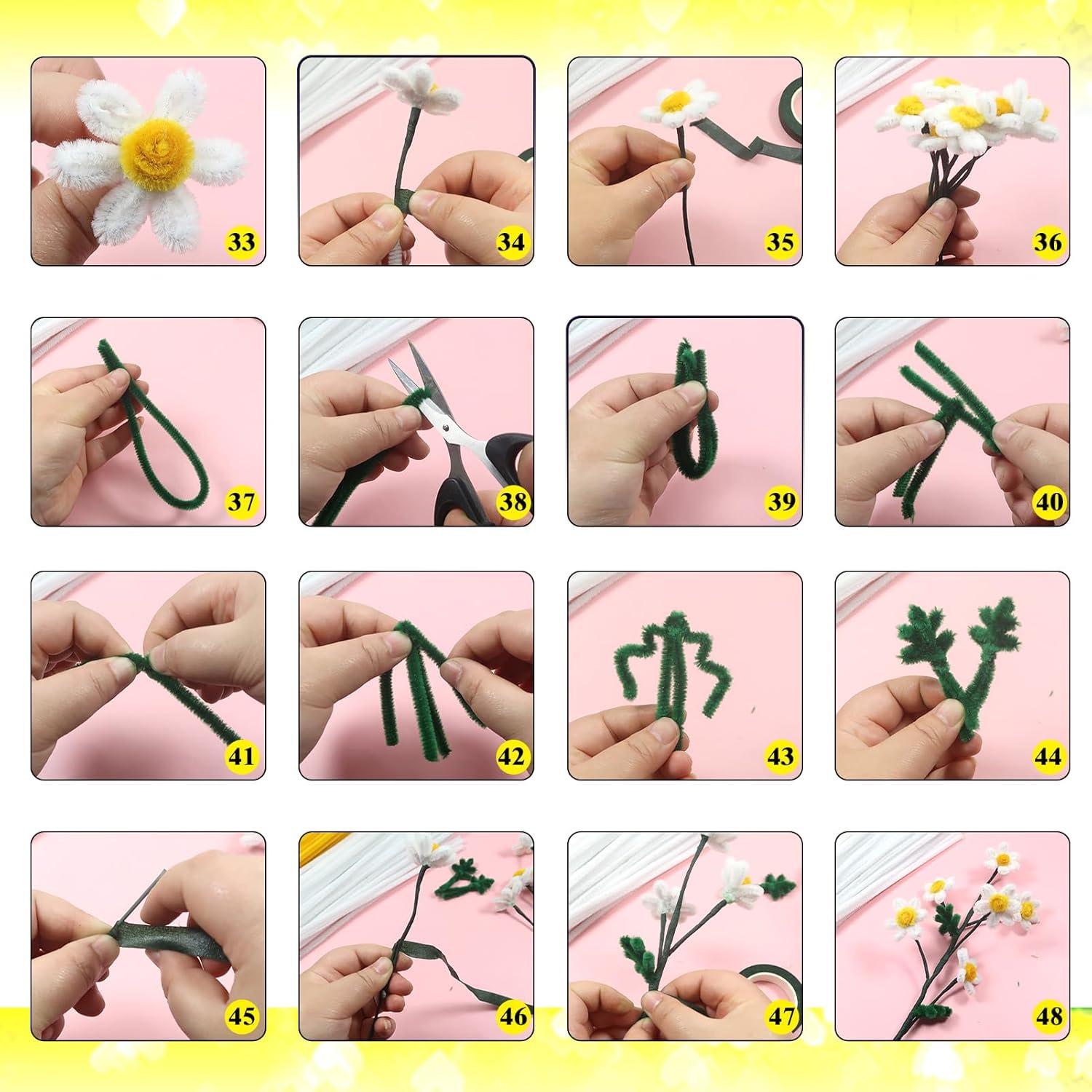 Kit de Limpiapipas TOAOB 200pcs para Manualidades y Decoración