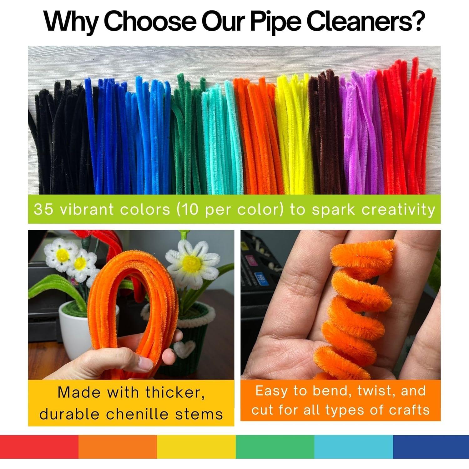 Set de Limpiapipas Coloridos Performore 350 Piezas 5mm