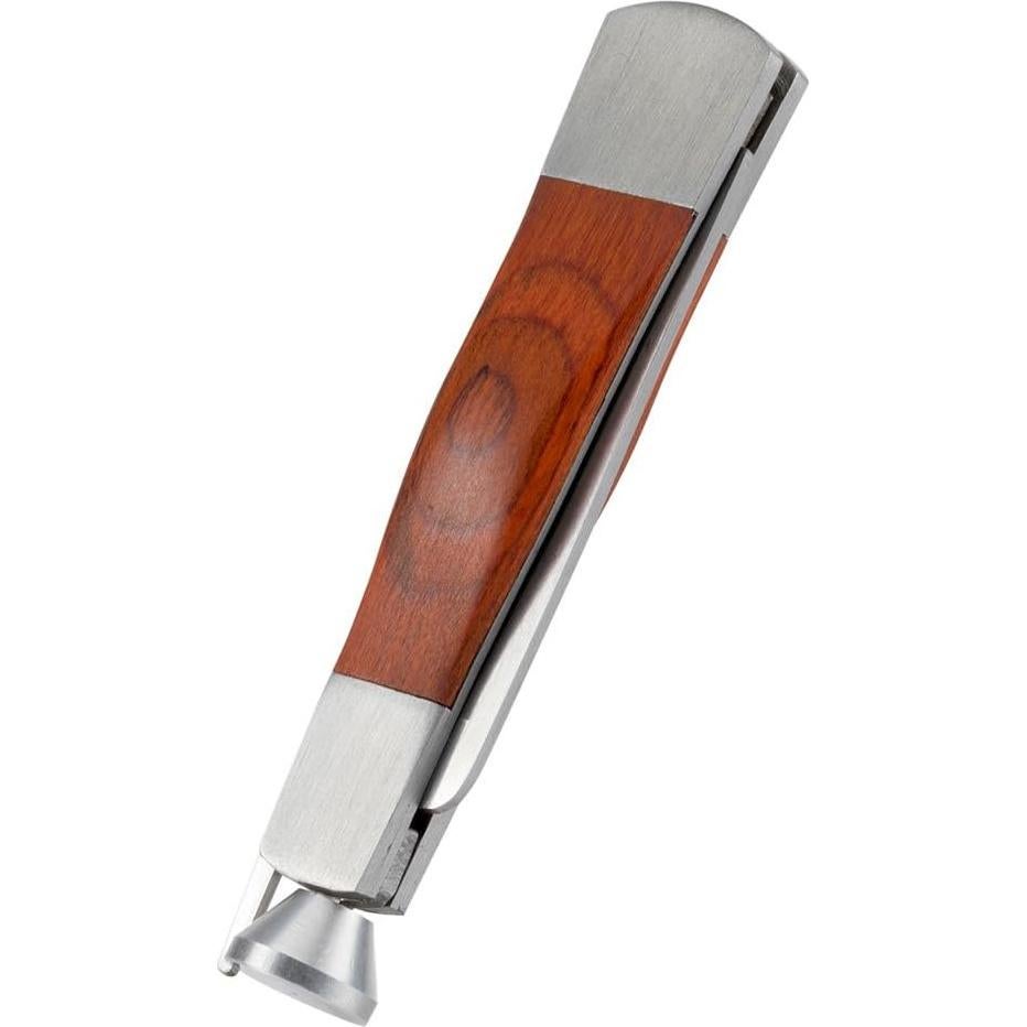 Juego de Herramientas de Limpieza 3 en 1 BeeSpring - Acero Inoxidable y Madera de Rosa